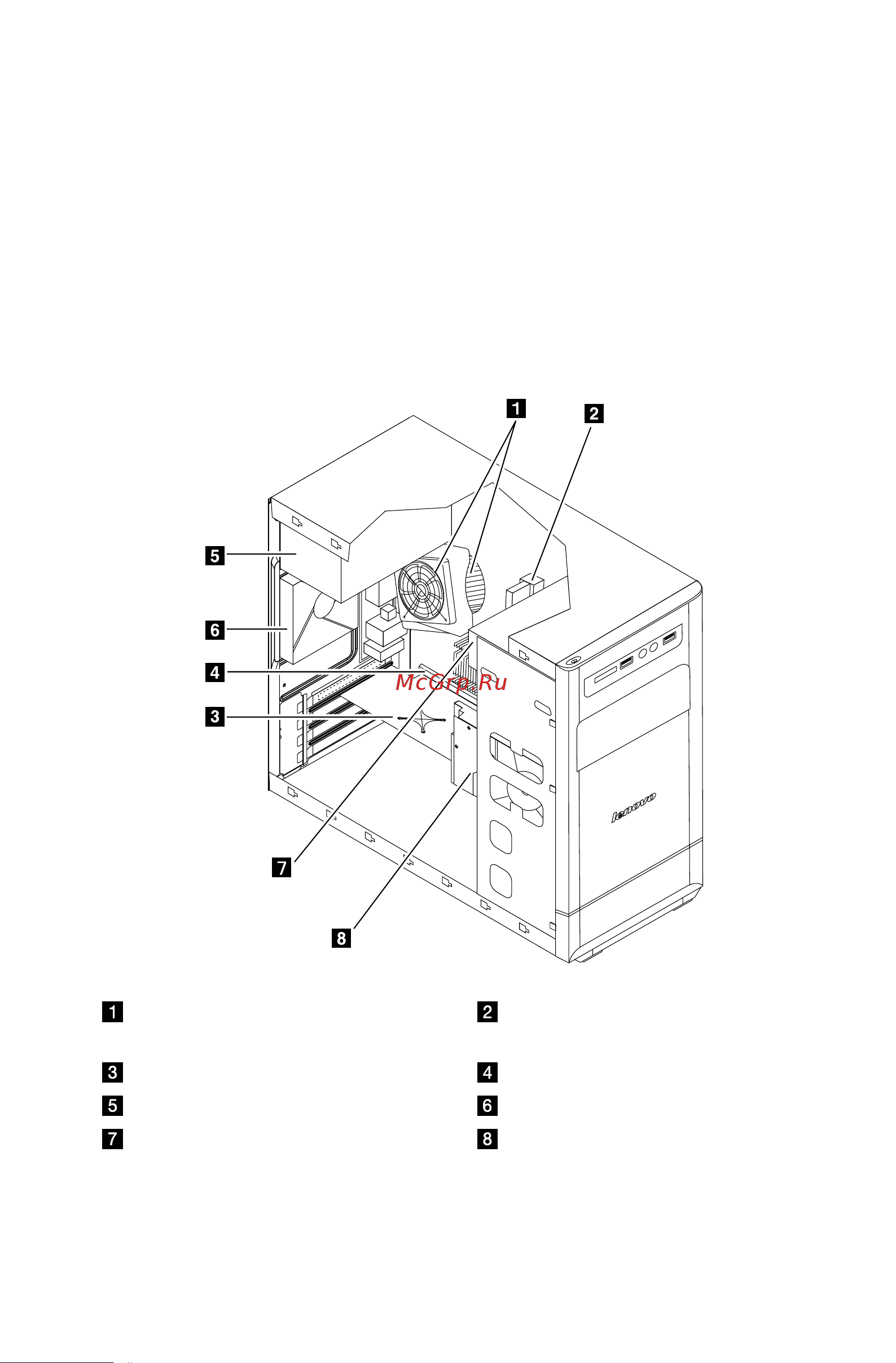 Lenovo IdeaCentre H515 /57324162/ [42/63] Расположение