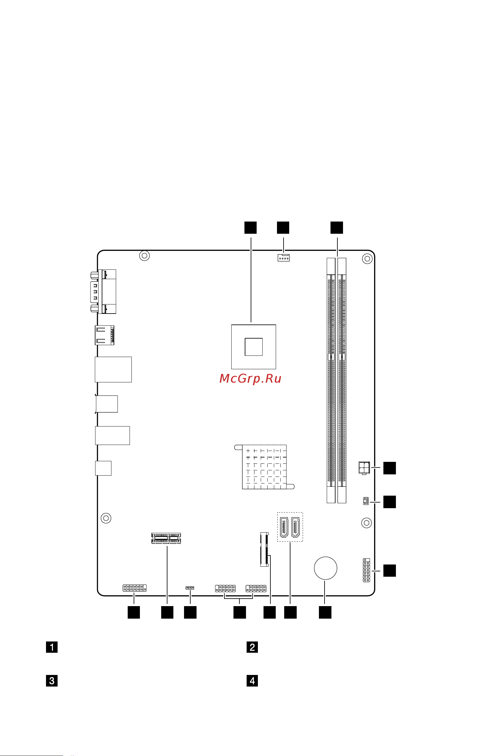 Lenovo IdeaCentre H515 /57324162/ [43/63] Компоненты на системной плате