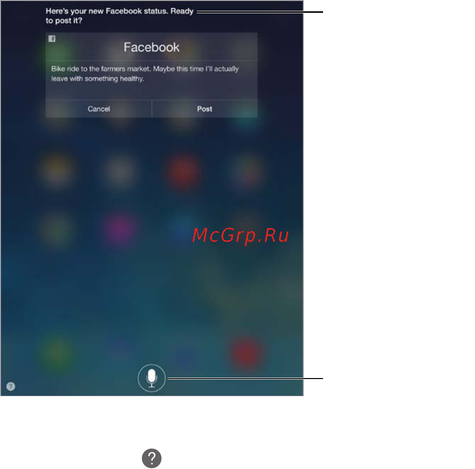 Apple iPad mini Retina 128Gb Wi-Fi+LTE Space Gray ME836 [42/153] Глава 4 siri