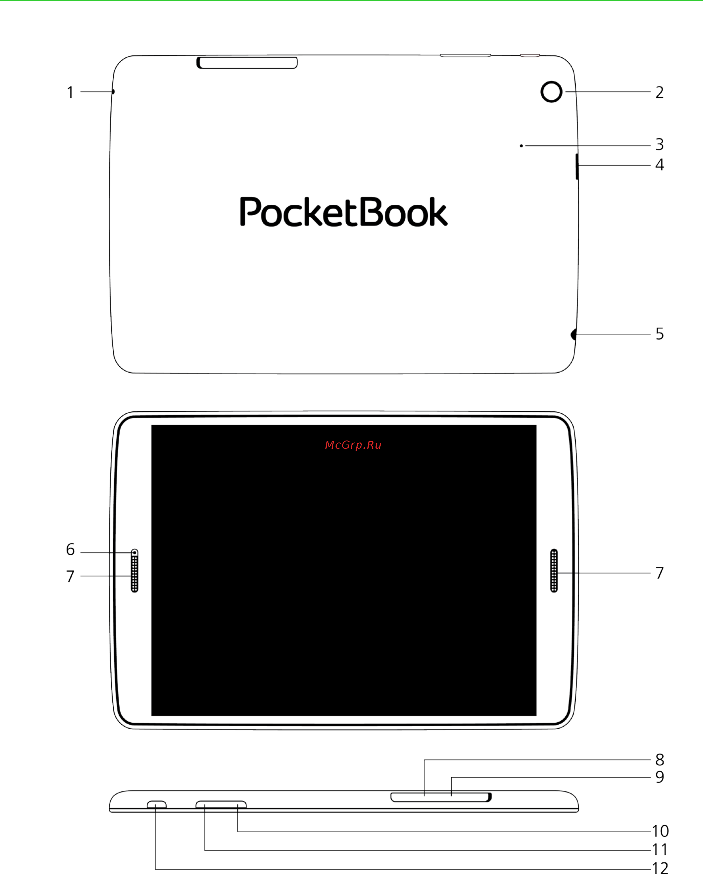 PocketBook SURFPAD 3 7.85 DARK BLUE [8/53] Внешний вид