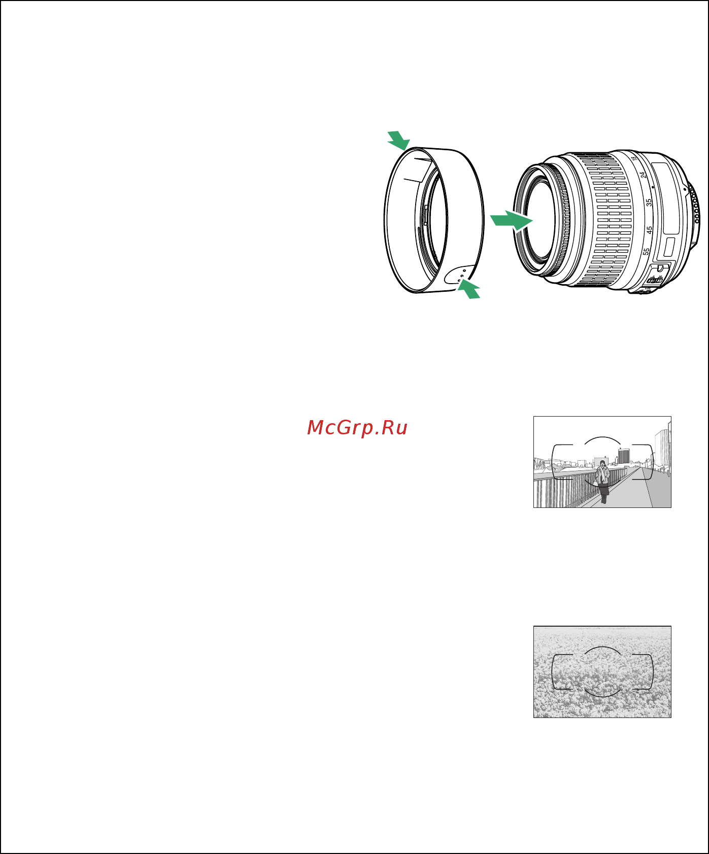 Nikon D5200 Kit 18-140 VR [256/264] В этих случаях используйте ручной режим фокусировки или заблокируйте фокус на другом объекте на том же расстоянии а затем измените компоновку кадра для получения более подробной информации см получение хороших результатов съемки при автофокусировке 0 34