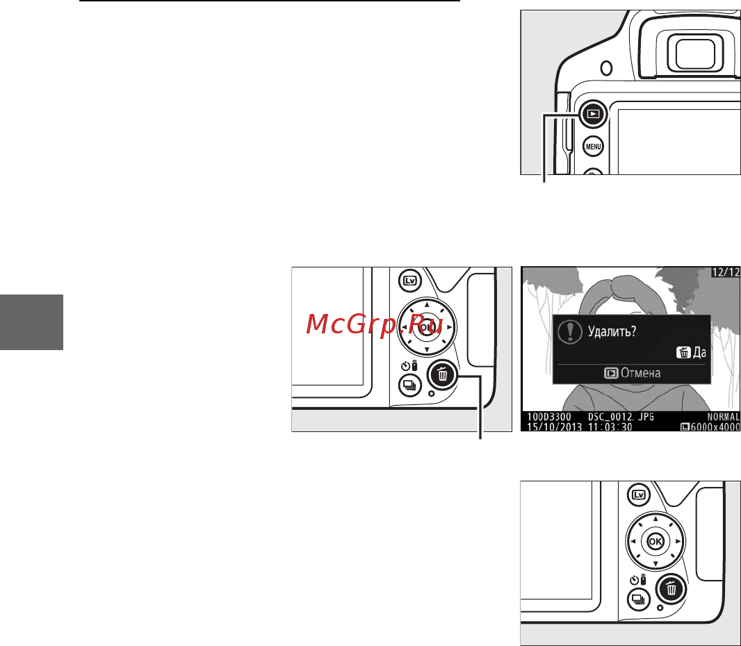 Nikon D3300 (EP) BK 18-55 VR II Kit [46/144] Удаление ненужных снимков