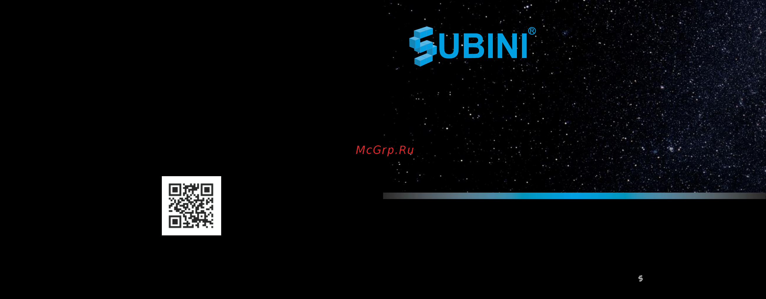 Subini DVR-GS8000 Инструкция по эксплуатации онлайн