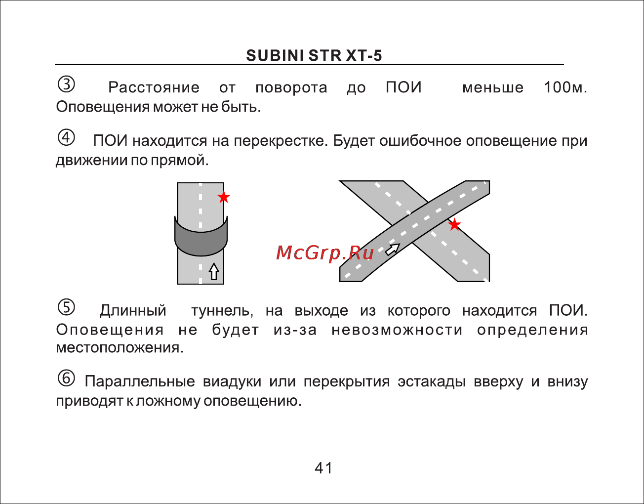 Subini STR XT-5 [42/45] Страница 42
