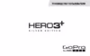 Gopro Hero 3+ Silver Edition Инструкция по эксплуатации