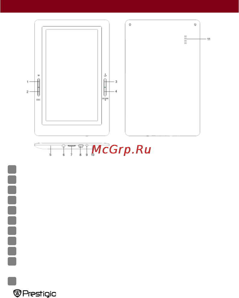 Prestigio PER3274B [5/34] Начало работы