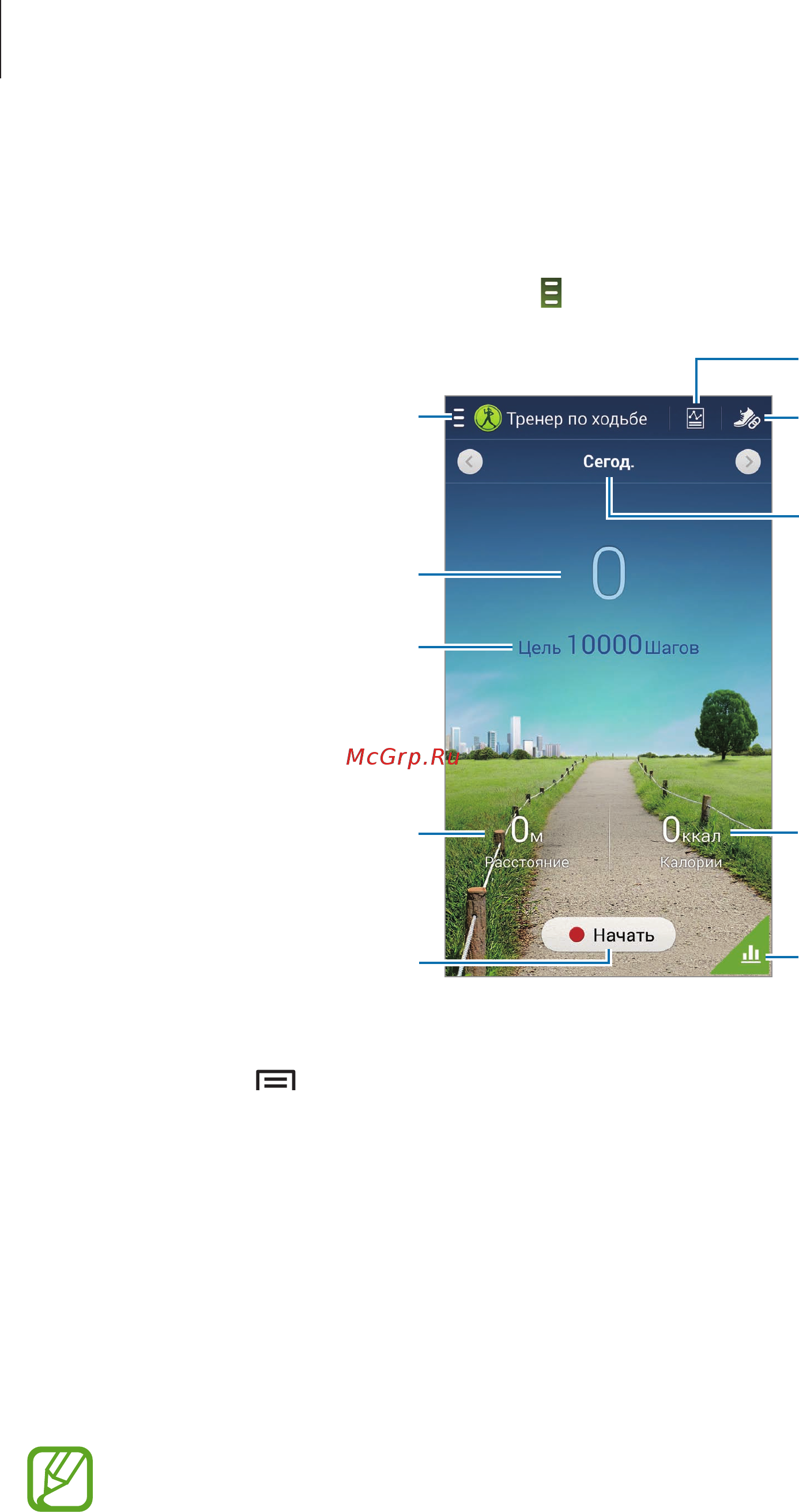Samsung Galaxy Note 3 SM-N900 Black [136/183] Использование приложения тренер по ходьбе