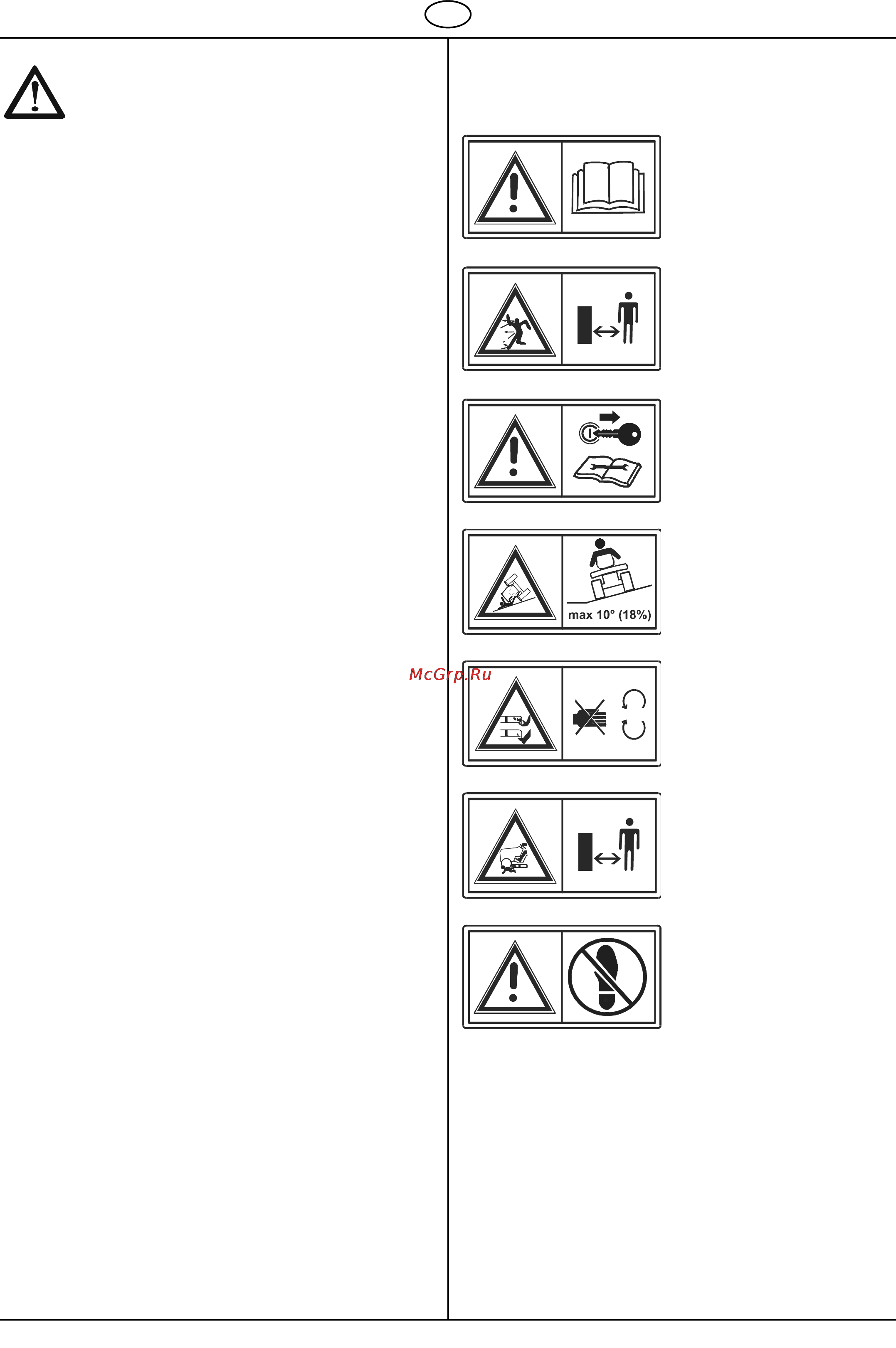 Al-Ko Powerline T 13-92 HD edition [9/83] Bedeutung der symbole auf dem gerät