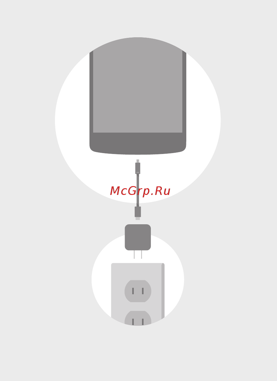 LG NEXUS 5 D821 16Gb Black [4/18] Полностью зарядить аккумулятор можно подключив его в розетку
