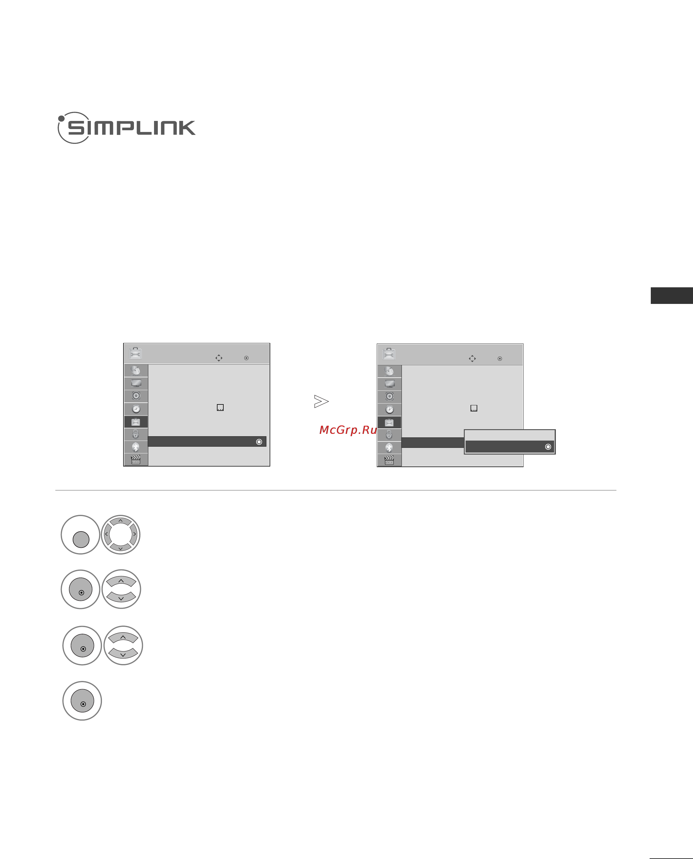 LG 32LH3000 [85/180] Simplink