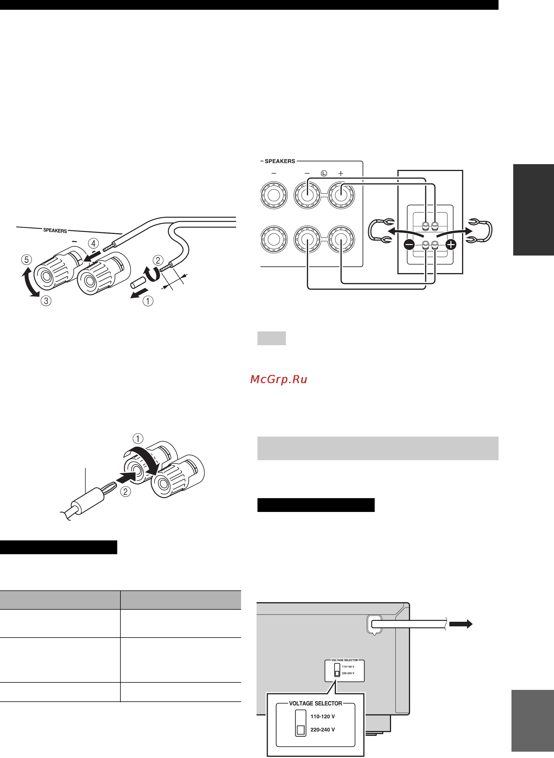 Yamaha A-S201 [91/129] Conexión del cable de alimentación