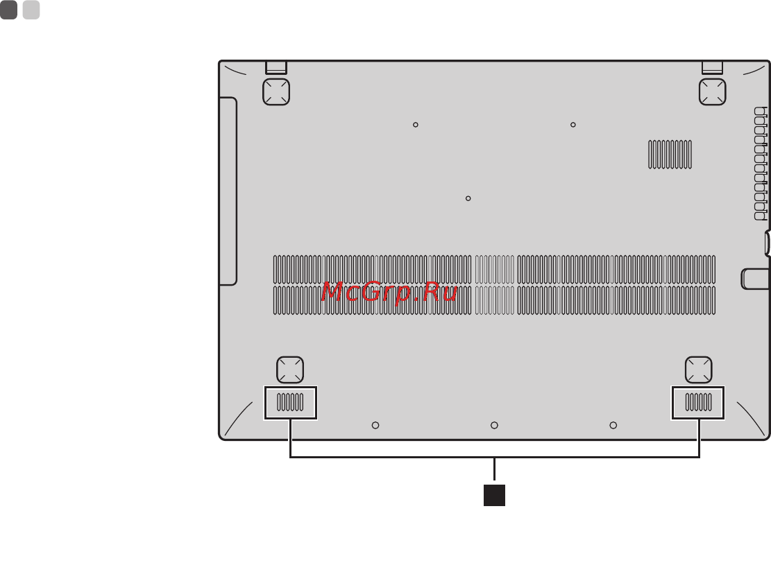 Lenovo IdeaPad Z510 /59400599/ [15/35] Вид снизу