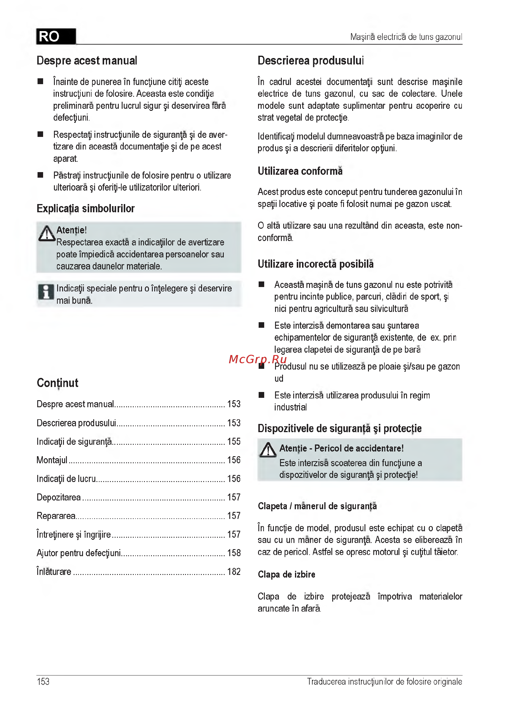 Al-Ko 3.82 SE (112856) [153/212] Descrierea produsului
