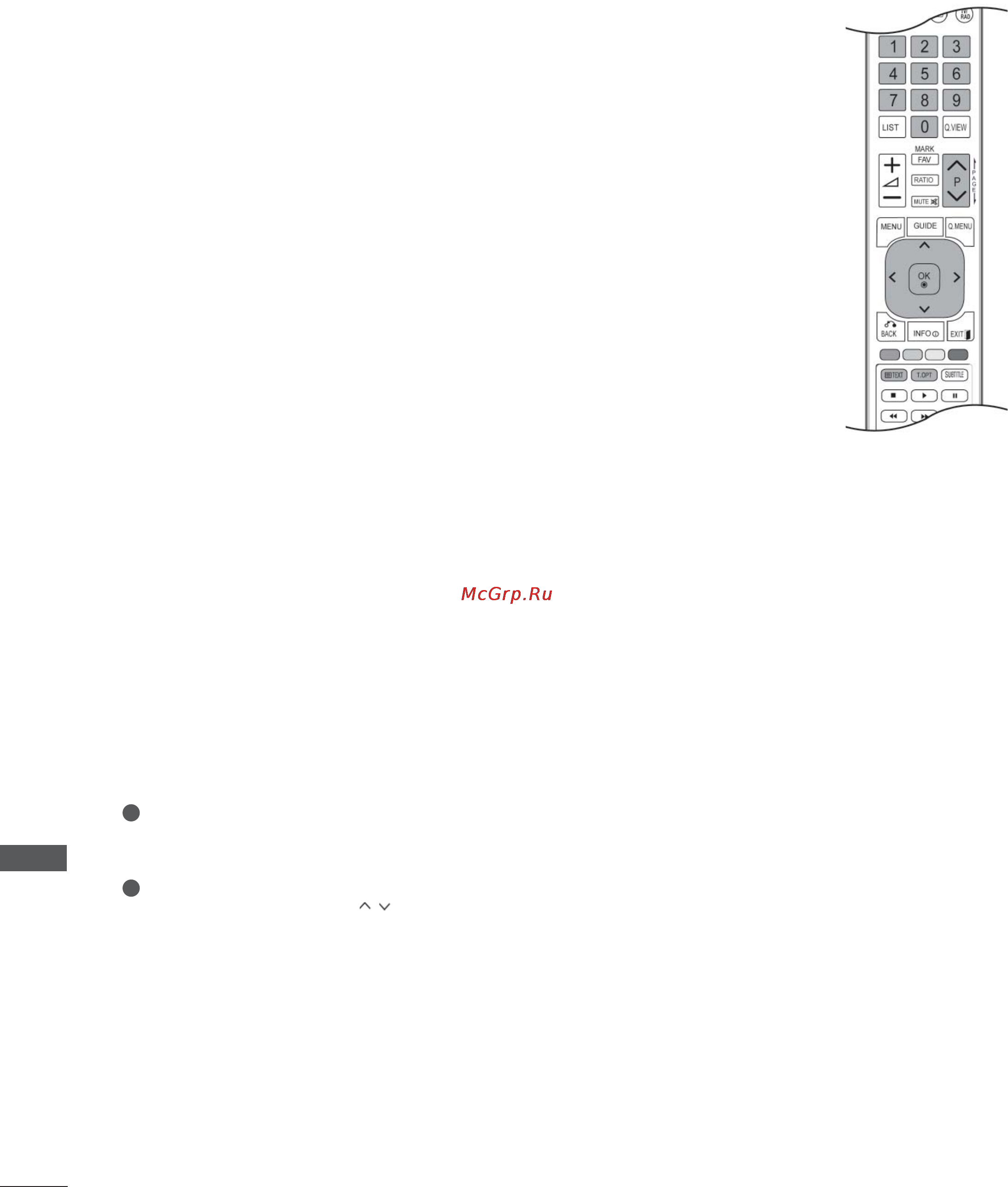 LG 60LD550 [178/206] Включение и выключение функции телетекста