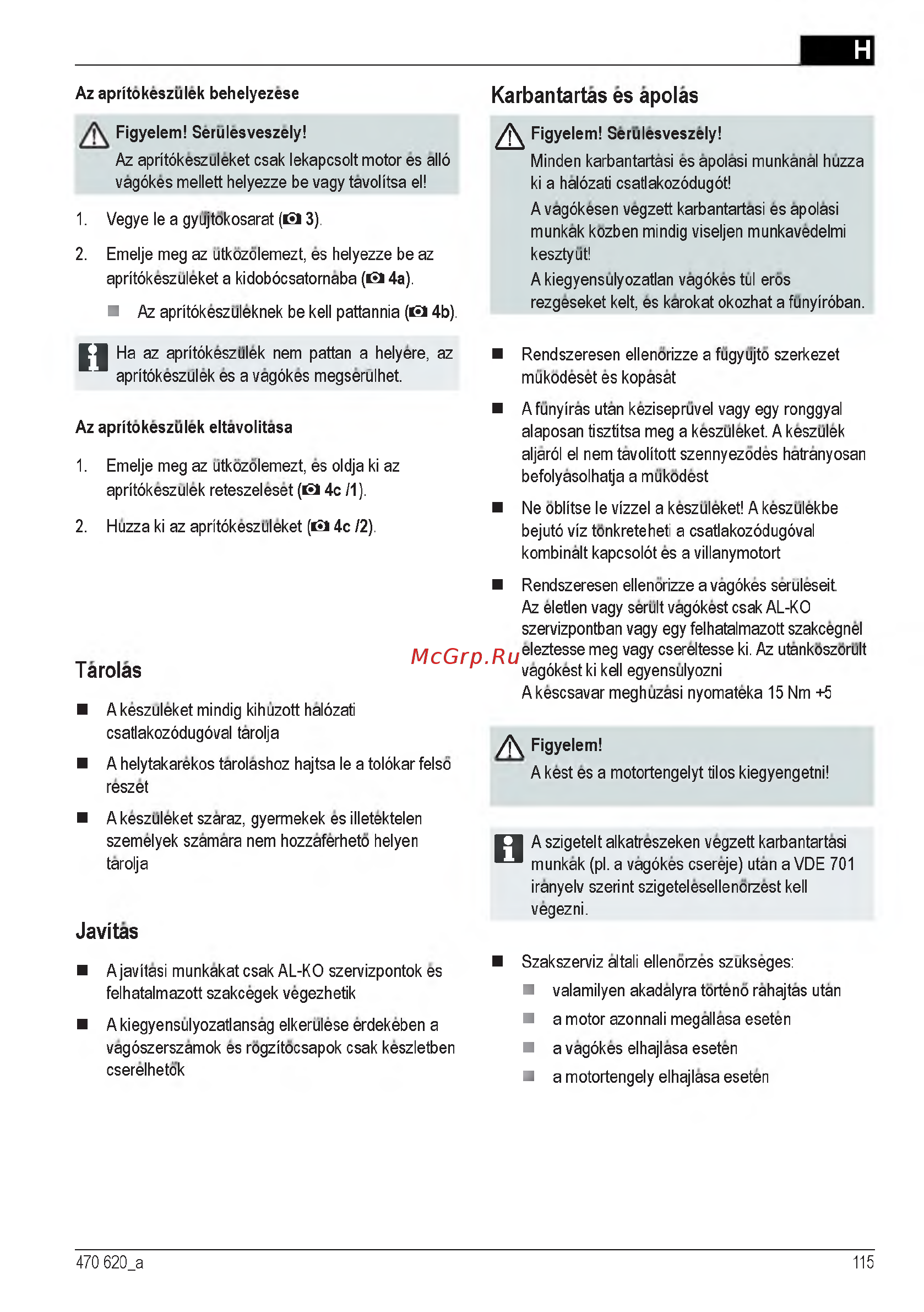 Al-Ko Comfort 40 E [115/232] Javitas