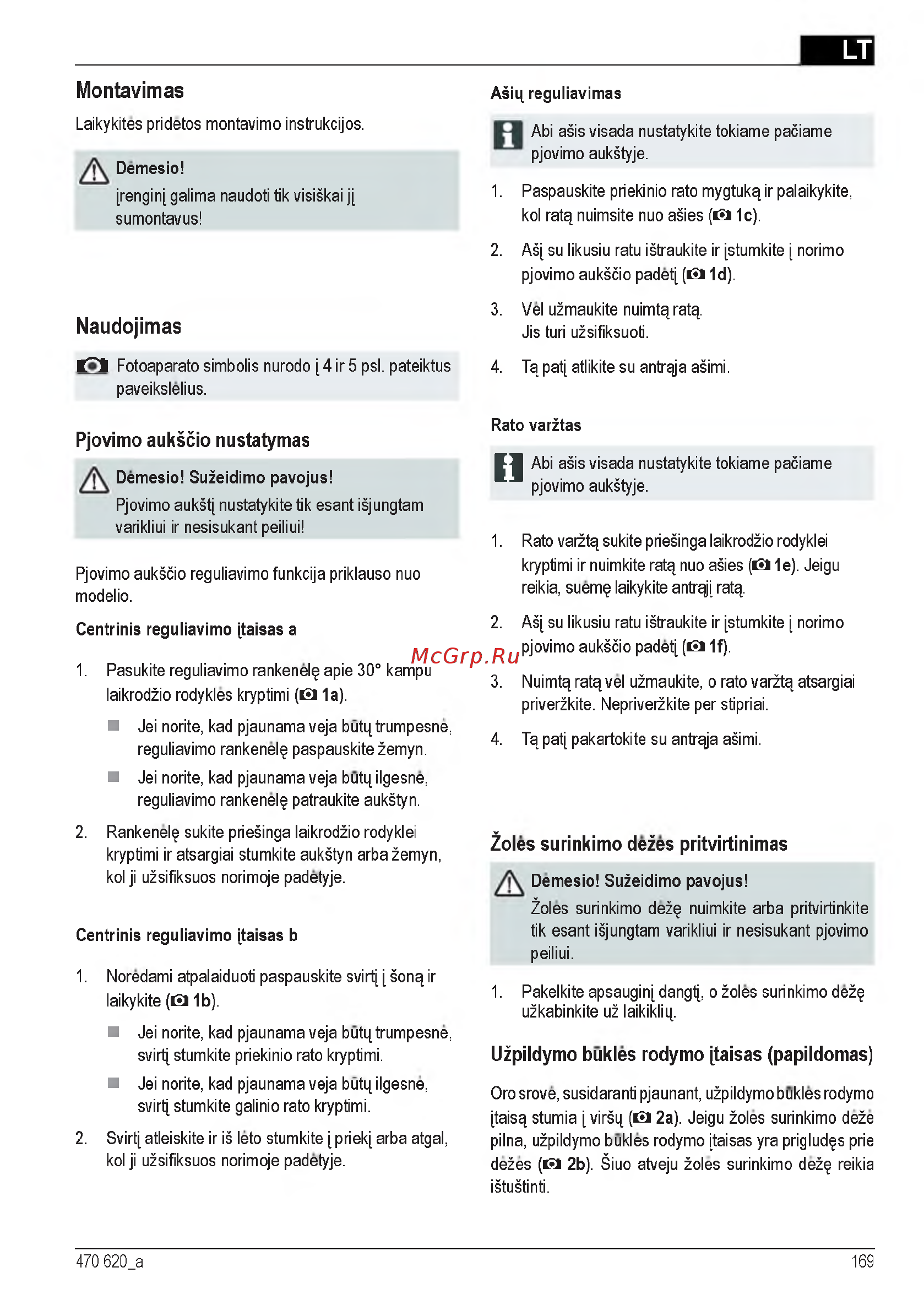 Al-Ko 40 E 112858 [169/232] Montavimas