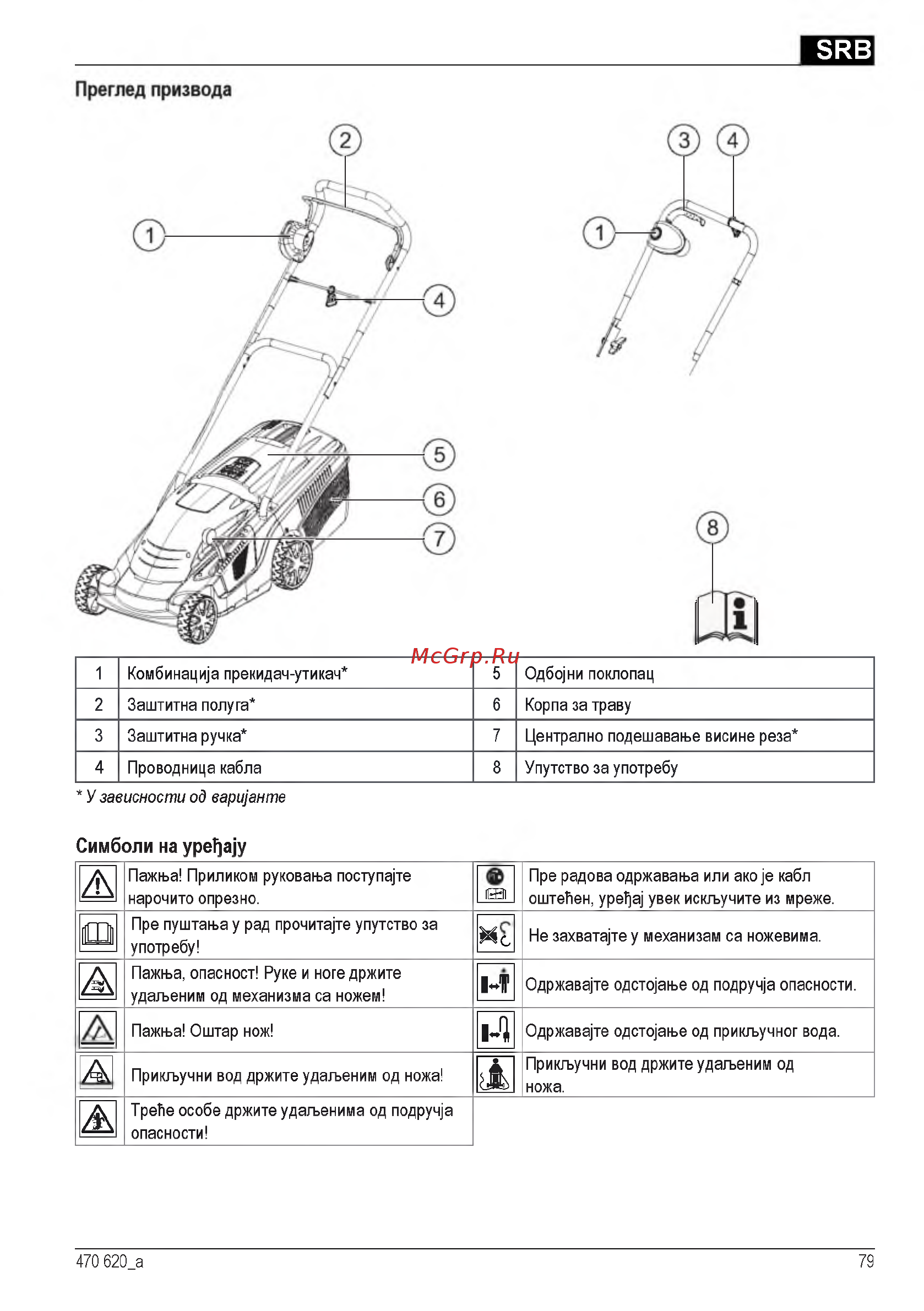 Al-Ko Comfort 40 E Инструкция по эксплуатации онлайн [79/232] 93255