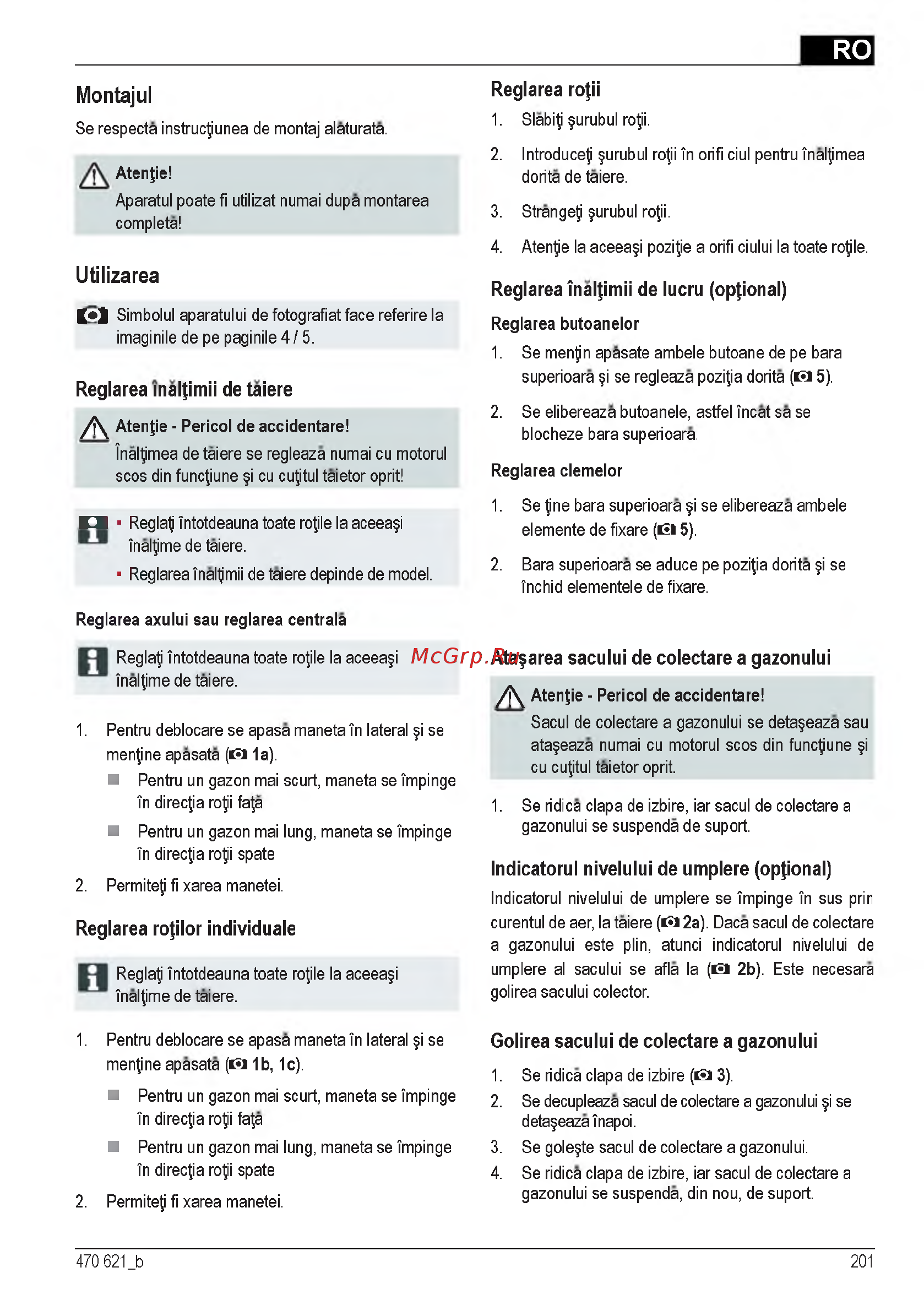 Al-Ko Classic 4.6 E [201/260] Montajul