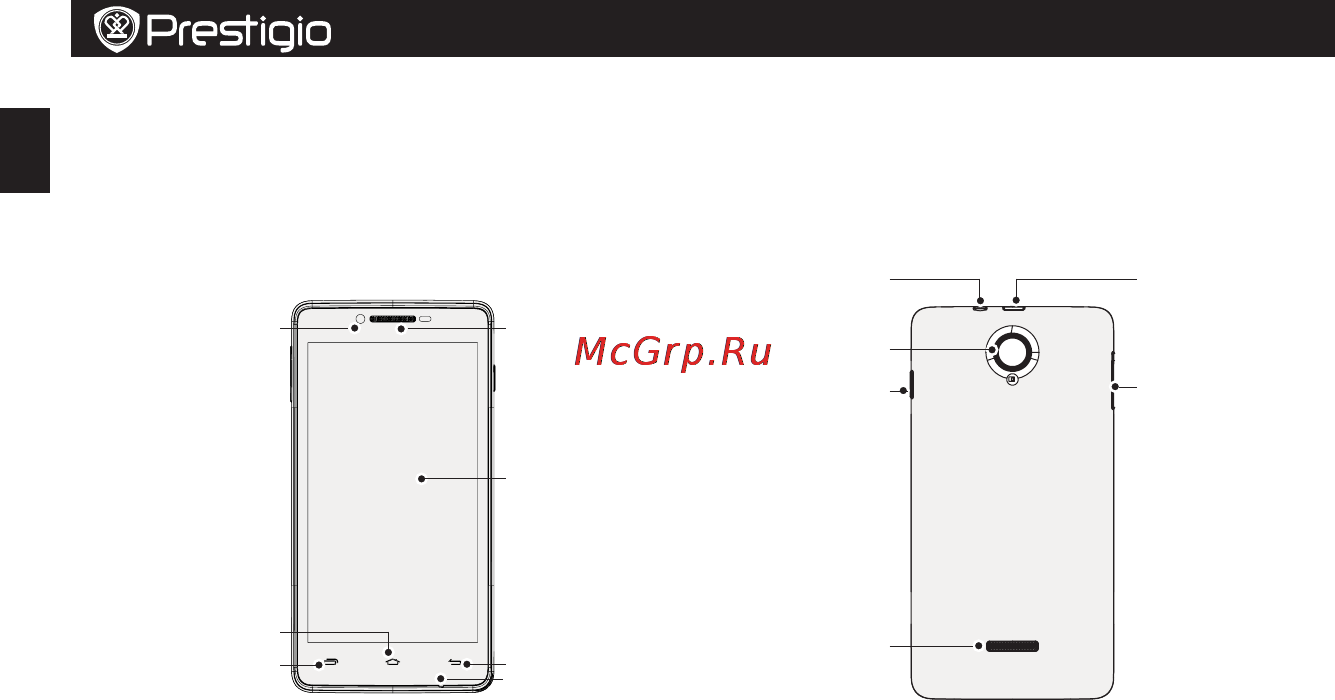 Prestigio MultiPhone 5451 Duo Black Инструкция по эксплуатации онлайн