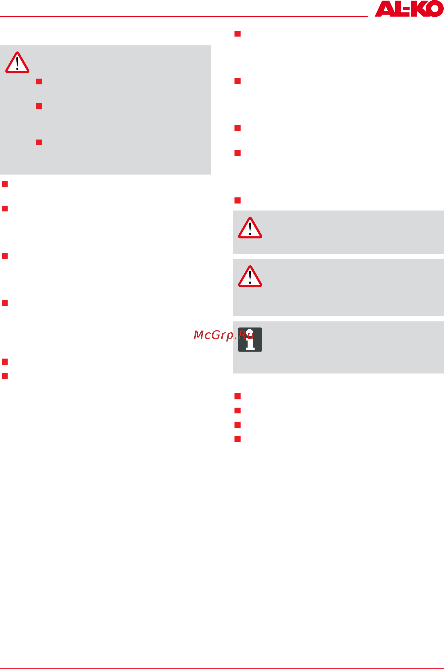 Al-Ko Powerline 4704 E [163/274] Vedlikehold og pleie