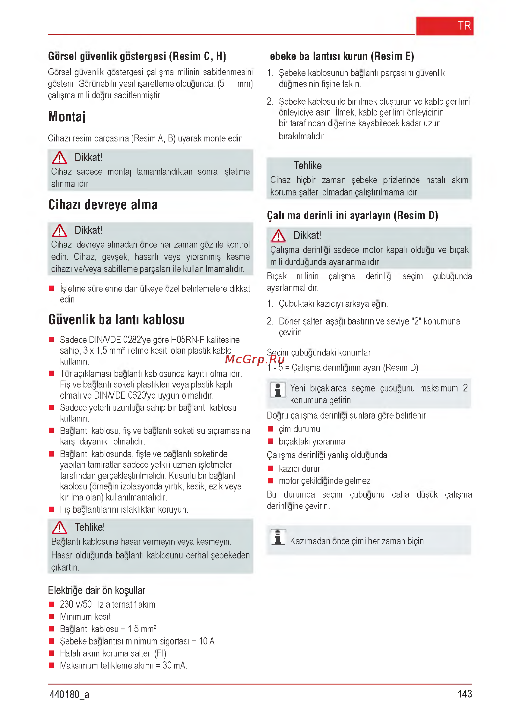 Al-Ko Combi Care 32.3 VLE Comfort [143/148] Cihazi devreye alma