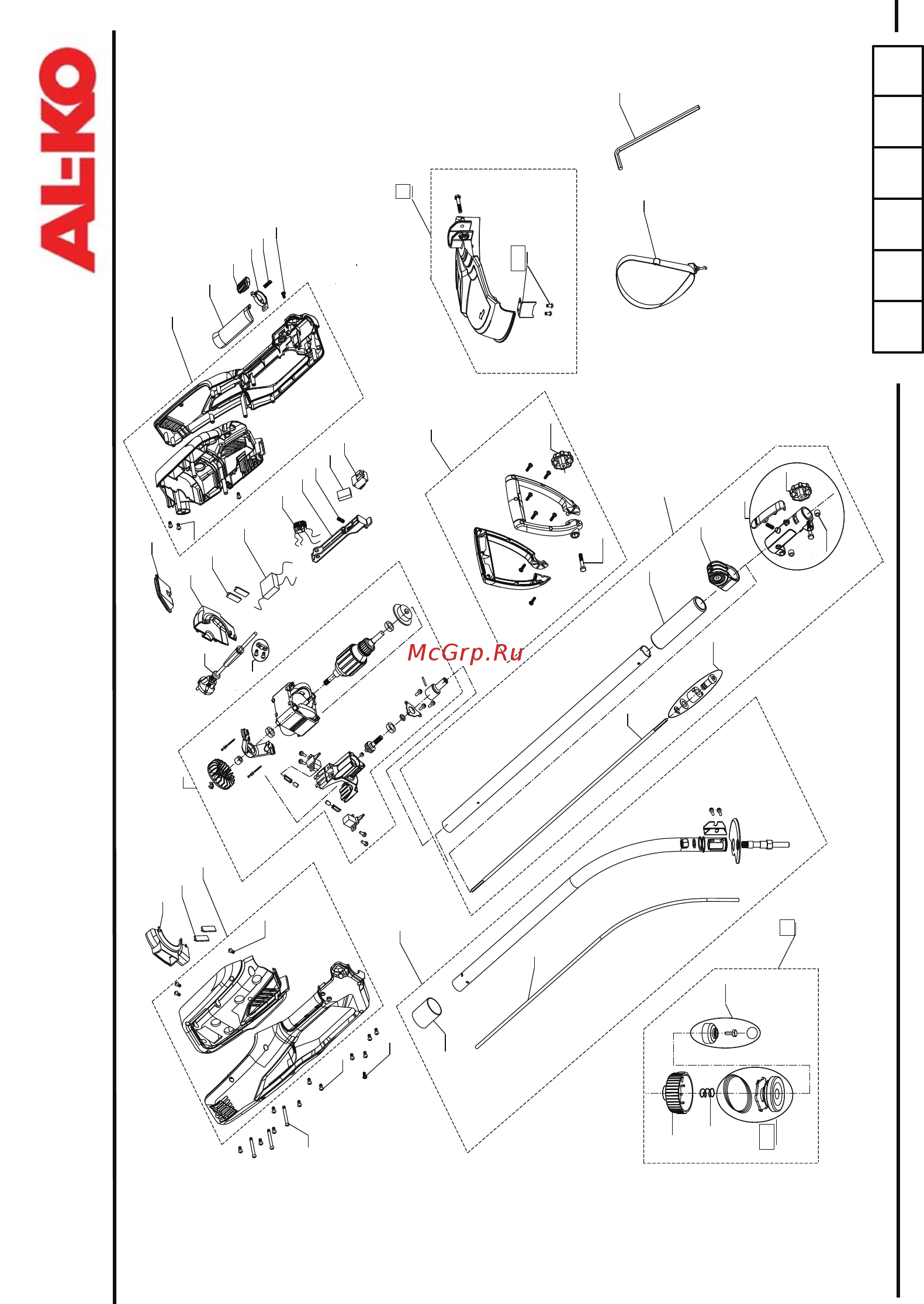 Al-Ko BC 1000 E [164/166] Seite 1