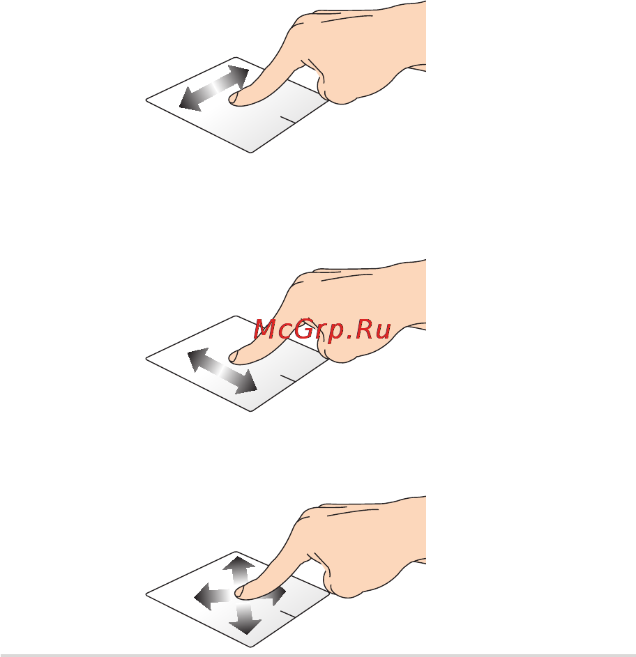Asus K750JB-TY070H [27/111] Gestures for the touchpad