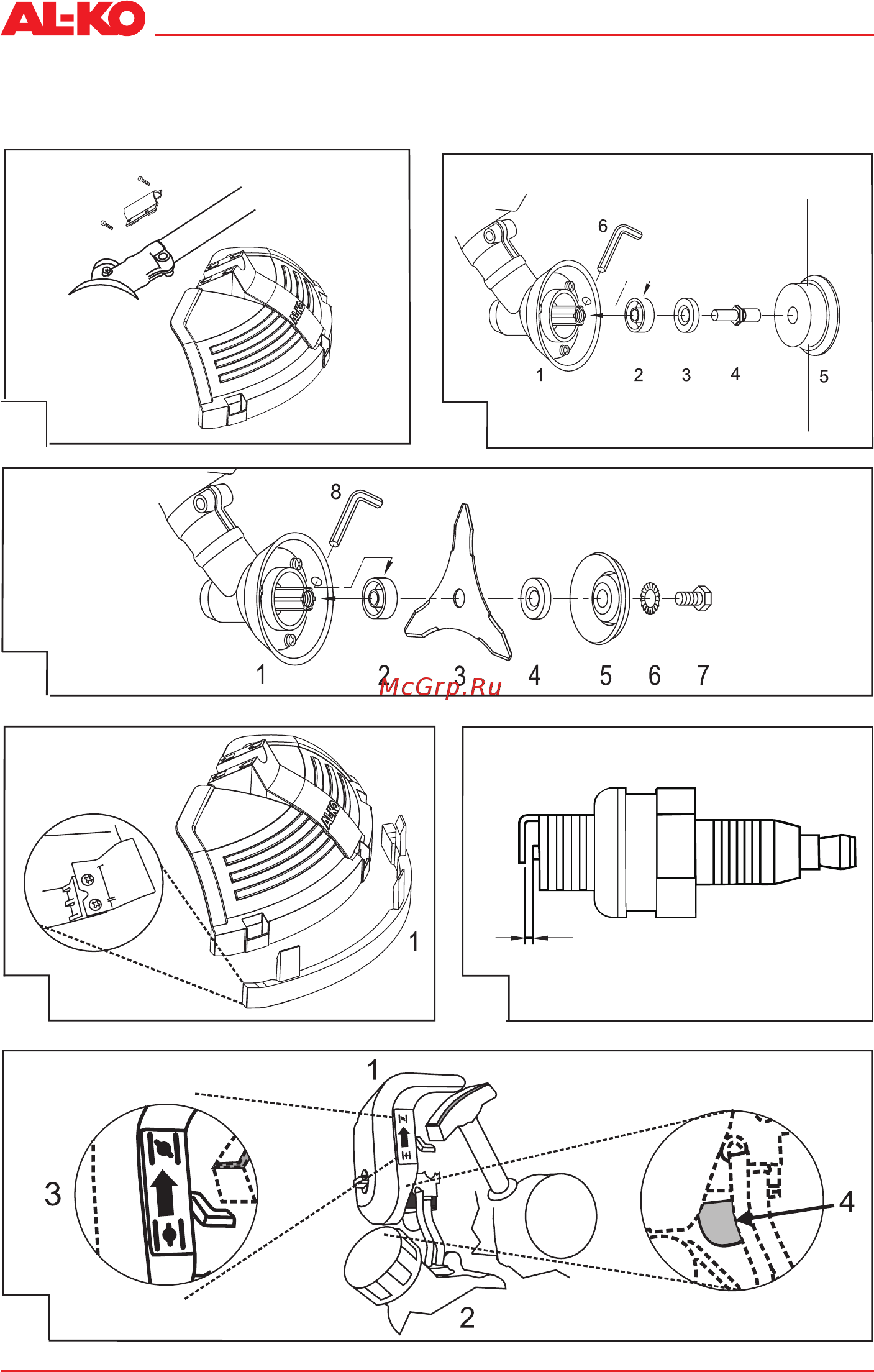 Al-Ko Powerline МS 3300 B Инструкция по эксплуатации онлайн [4/304] 93353