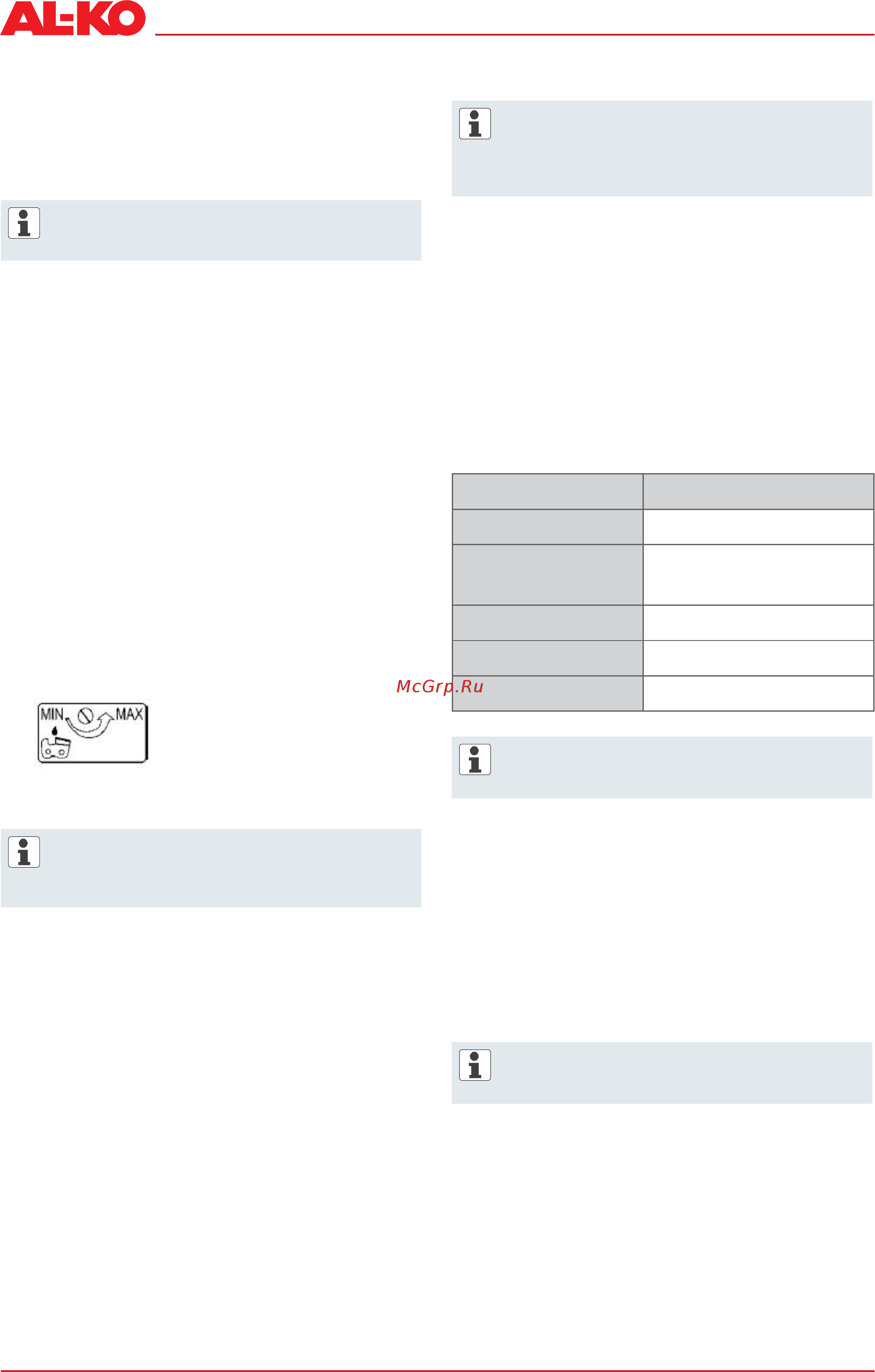 Al-Ko BC 330 МT [36/534] Original instructions for use
