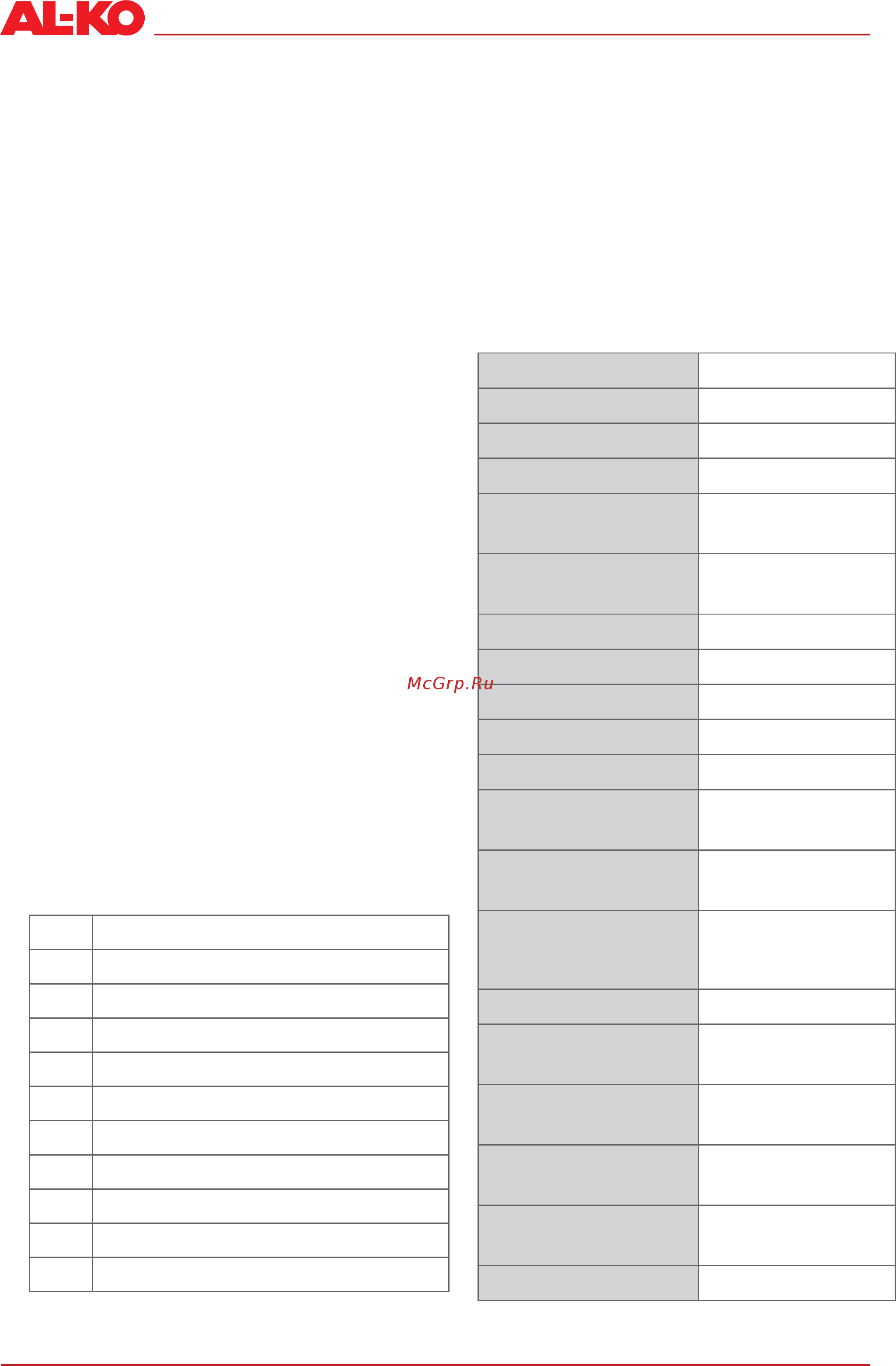 Al-Ko BC 330 МT [44/534] Productoverzicht