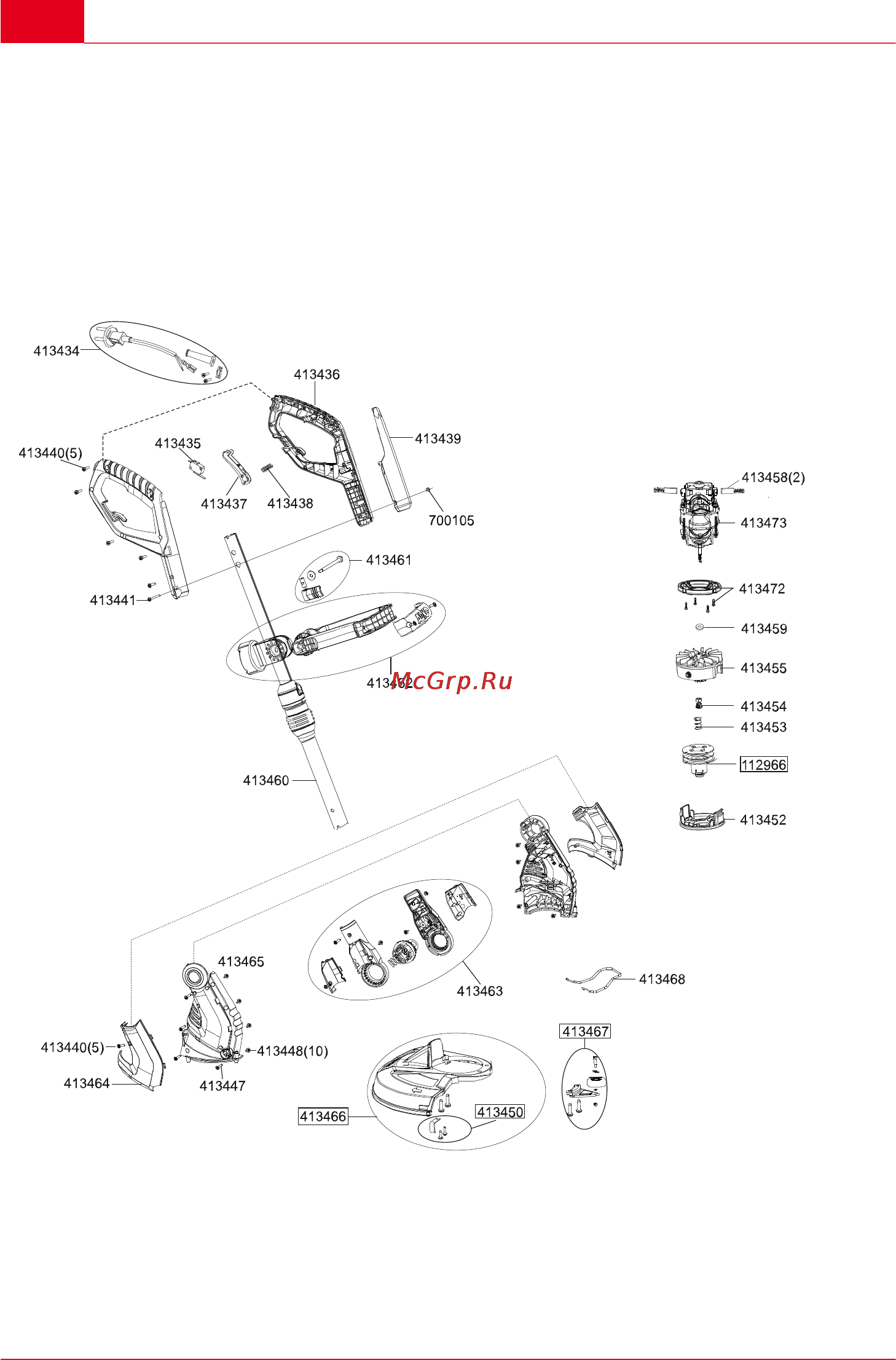 Al-Ko GTE 550 Premium [148/150] Etk gte 450 comfort