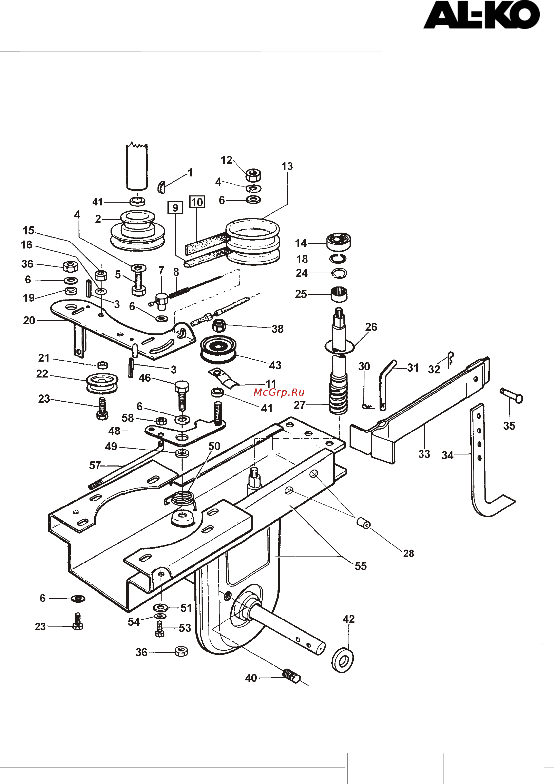 Al-Ko МH 5001 R [80/88] Pagina 3
