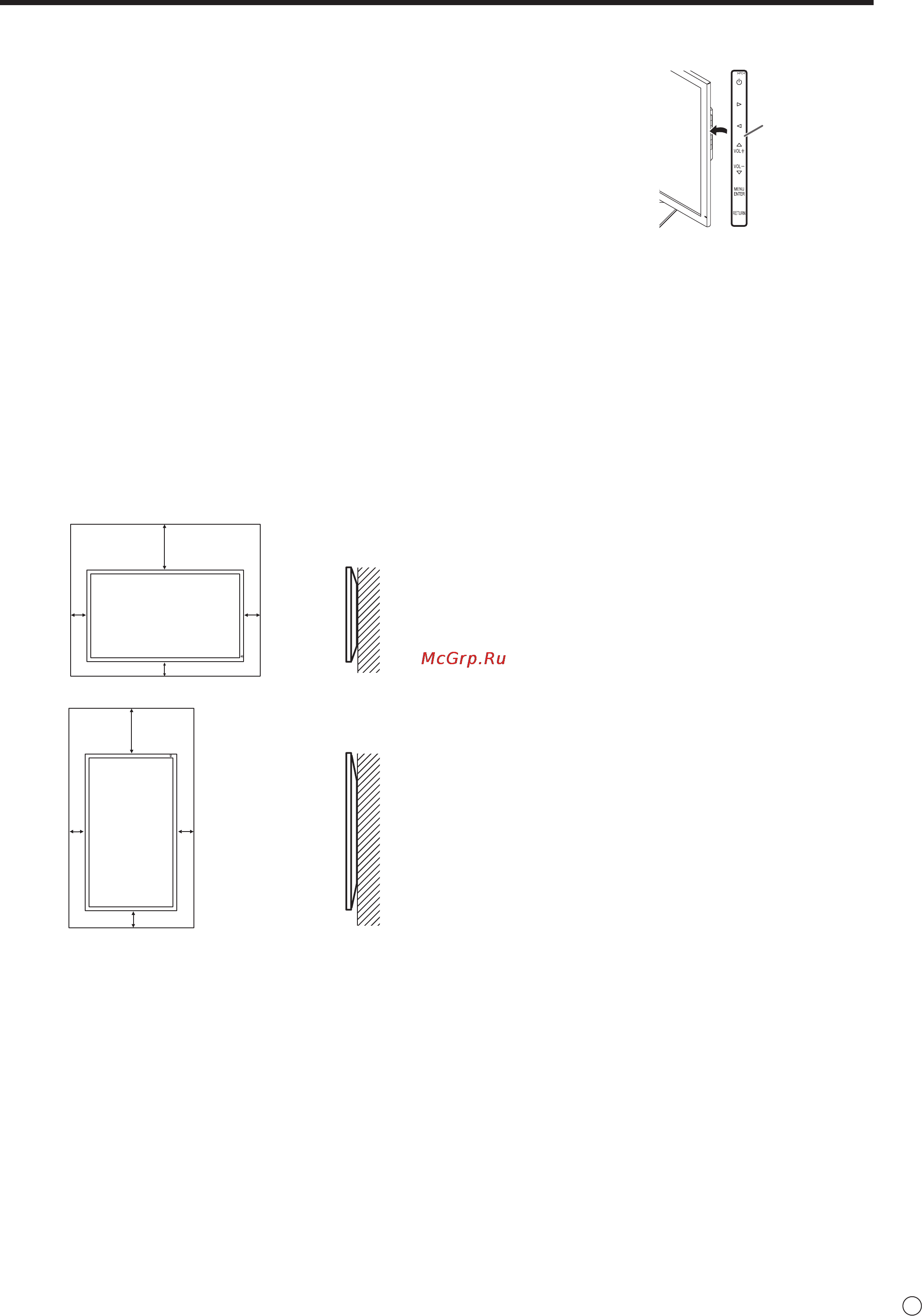 Asus PQ321QE [7/36] Меры предосторожности при креплении