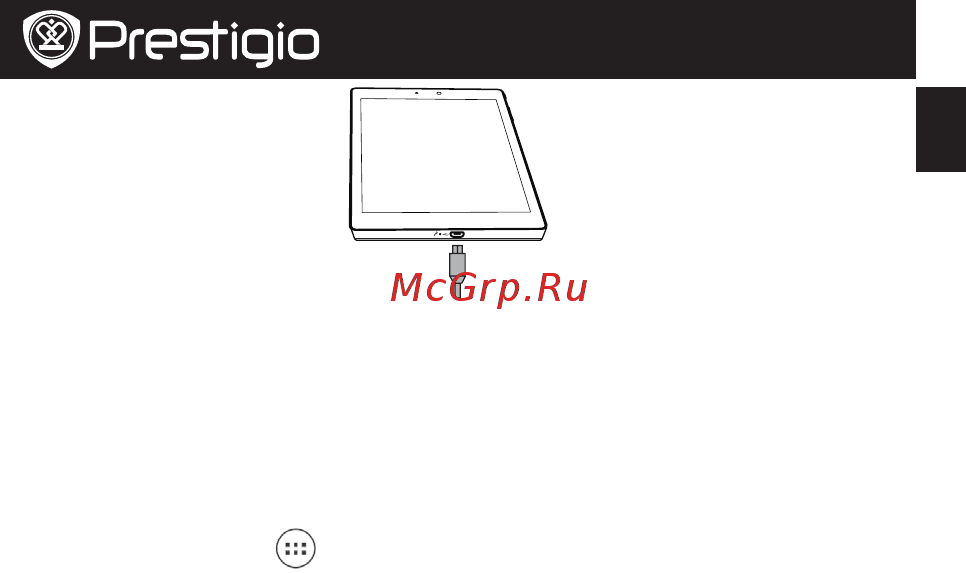 Prestigio MultiPad 4 Diamond 7.85 PMP7079D WH QUAD Белый [3/4] Главное меню