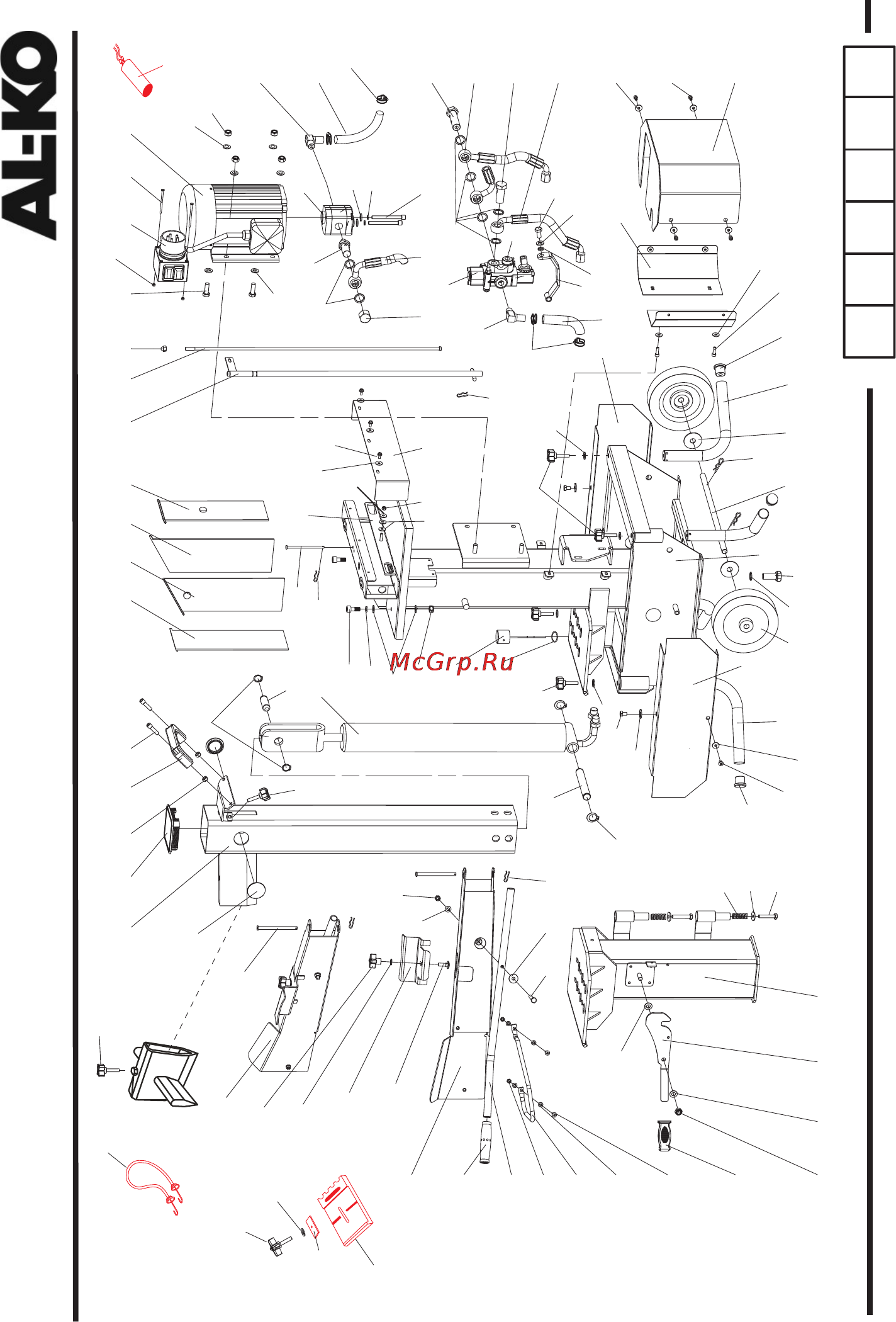 Al-Ko LHS 7000 [108/130] Holzspalter lhs 7000 s holzspalter lhs 6000 s art nr 112428 art nr 112427
