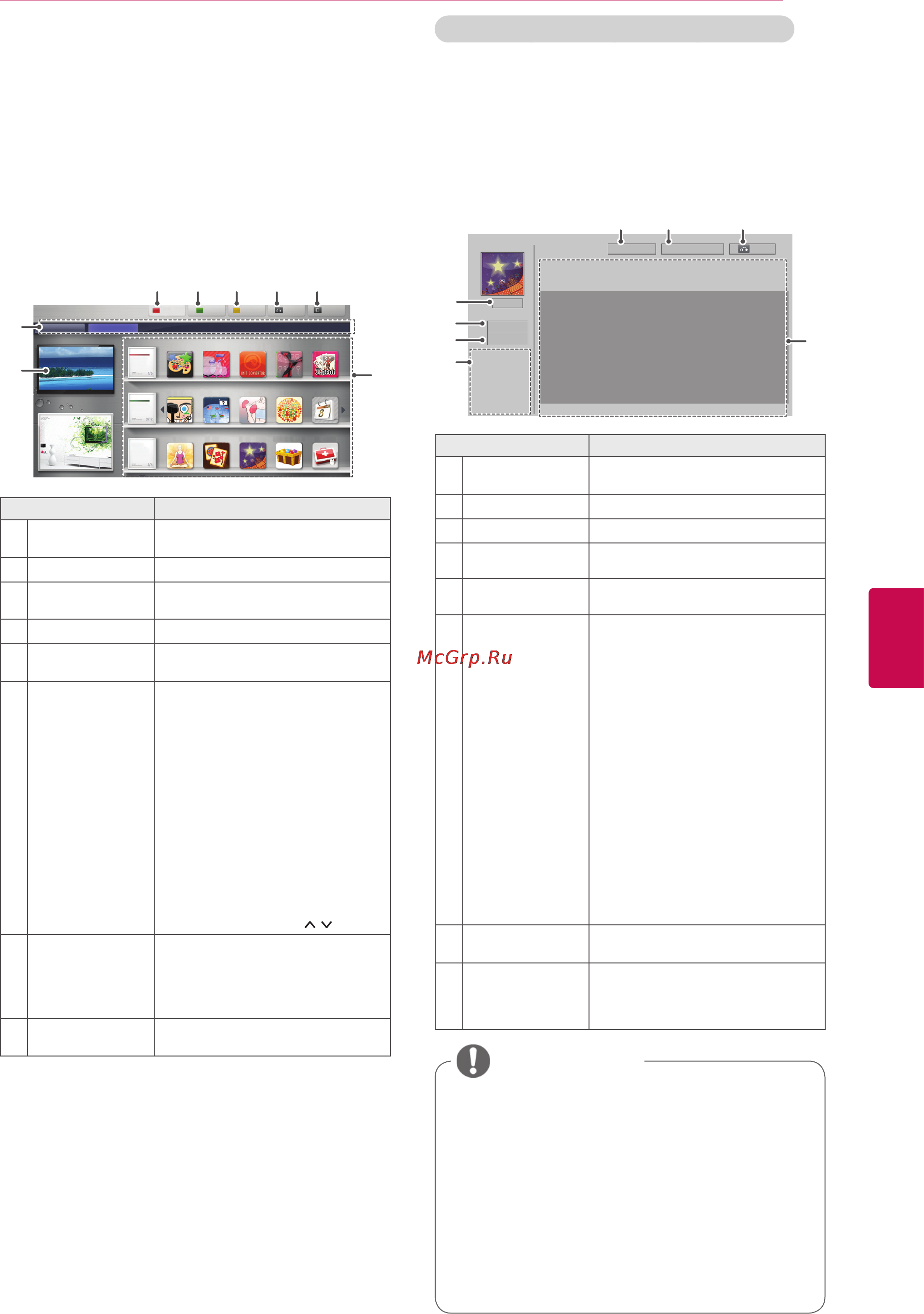 LG SMART TV 42LV370S [57/155] Использованиеприложений lg
