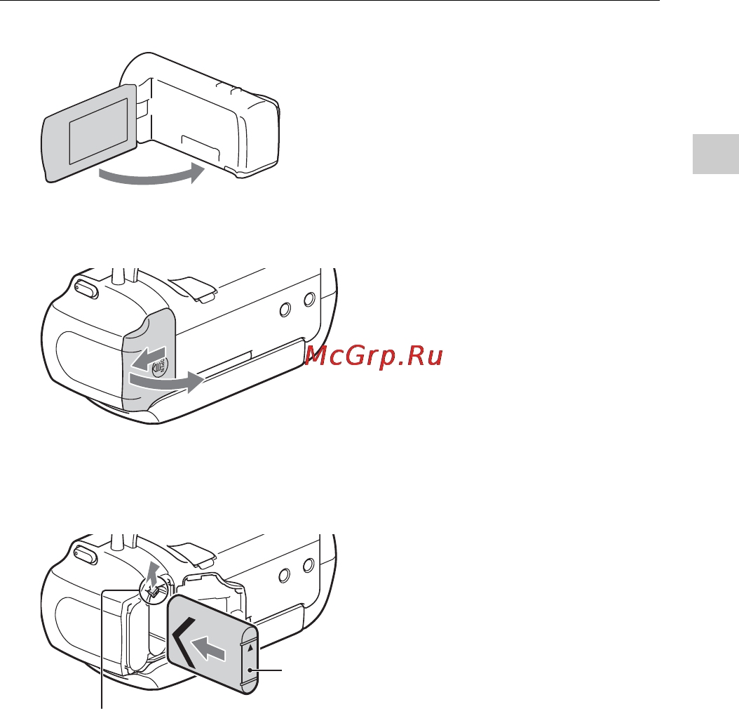 Sony HDRCX240 [7/56] Зарядка аккумуляторной батареи
