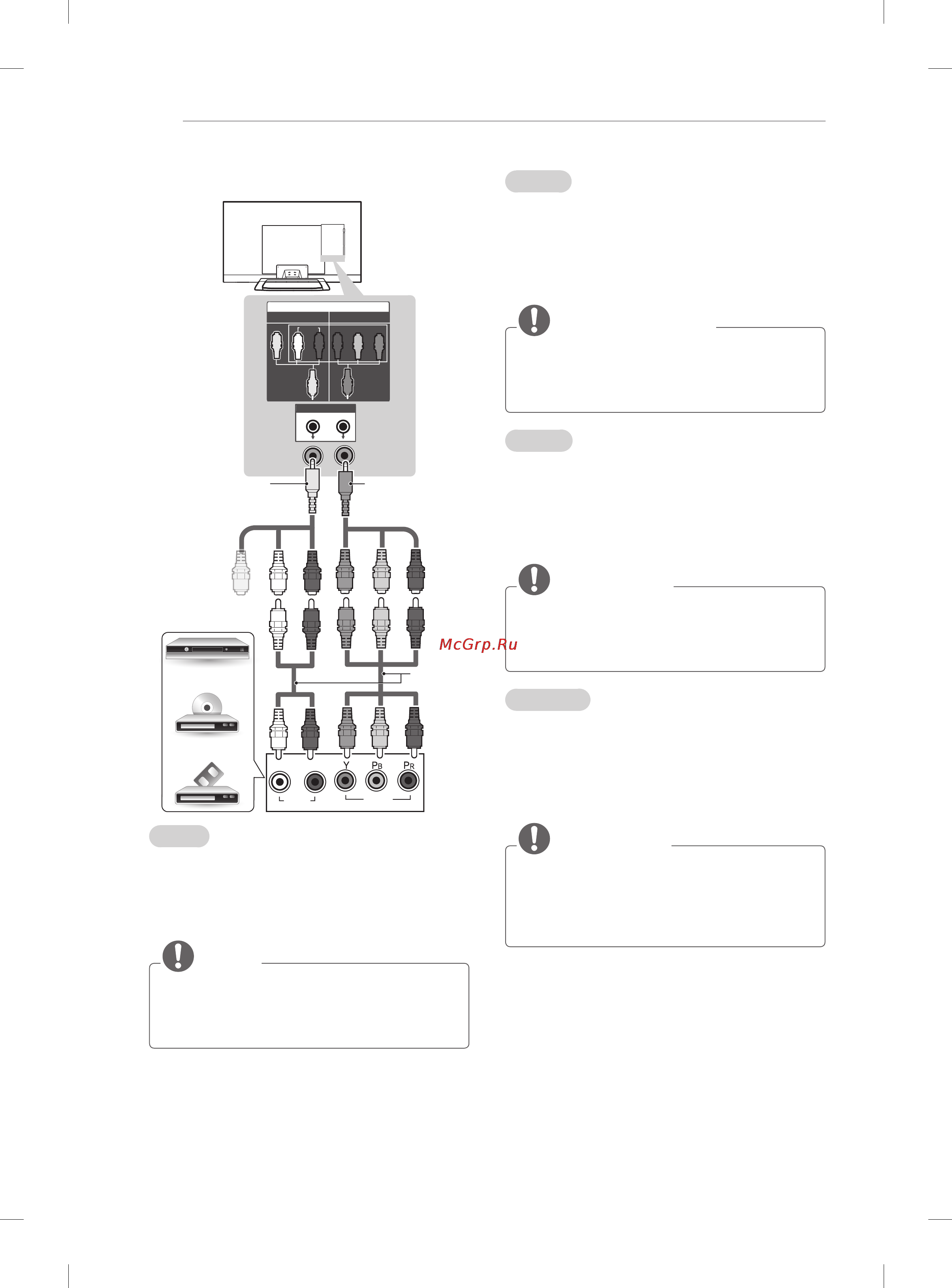 LG 55LM660S [126/148] Component connection