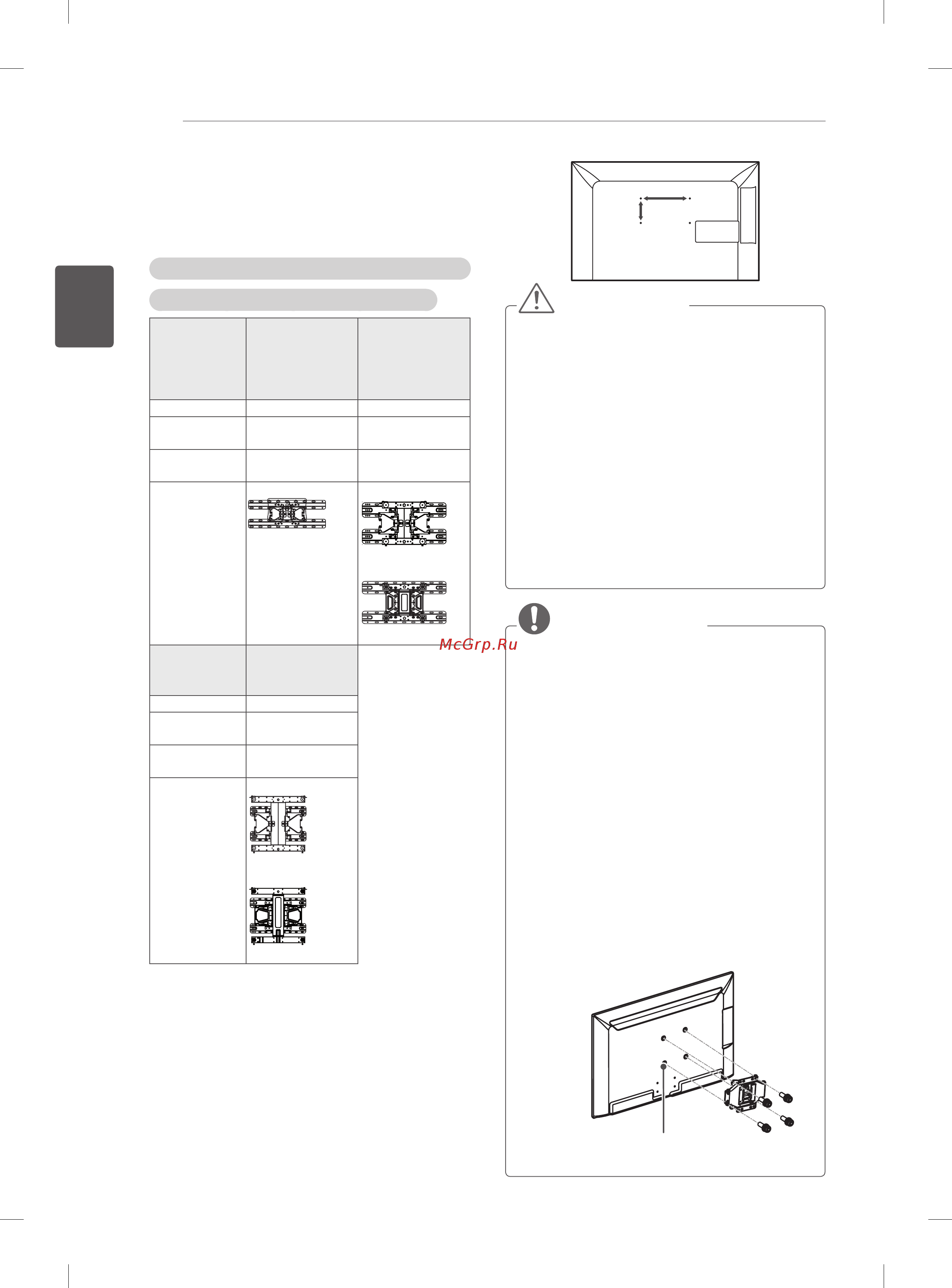 LG 42LM3400 [50/124] Модель 42 47 55lm61 42 47lm58 y 42 47ls56