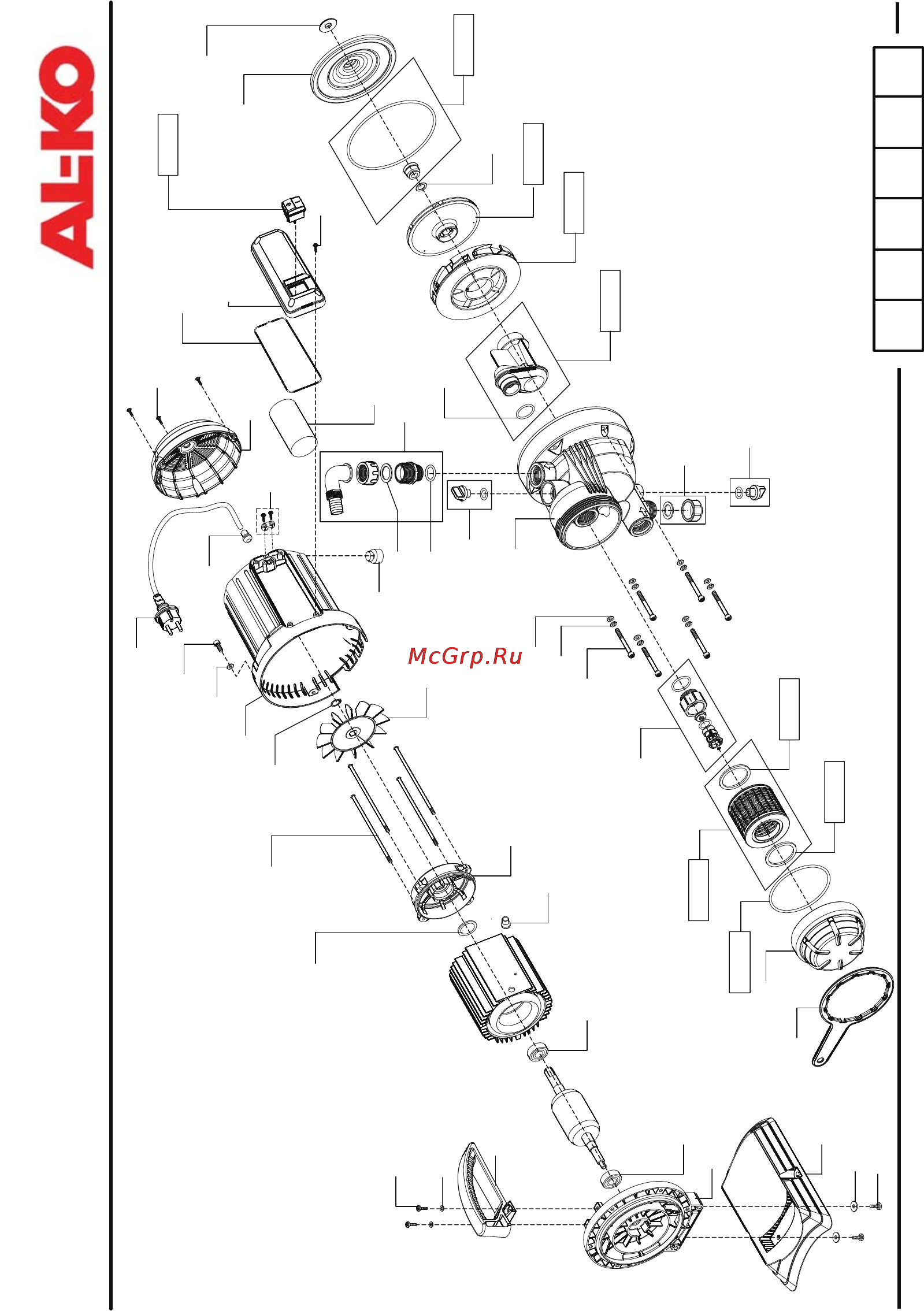 Al-Ko Jet F 1004 Инструкция по эксплуатации онлайн [99/100] 93574