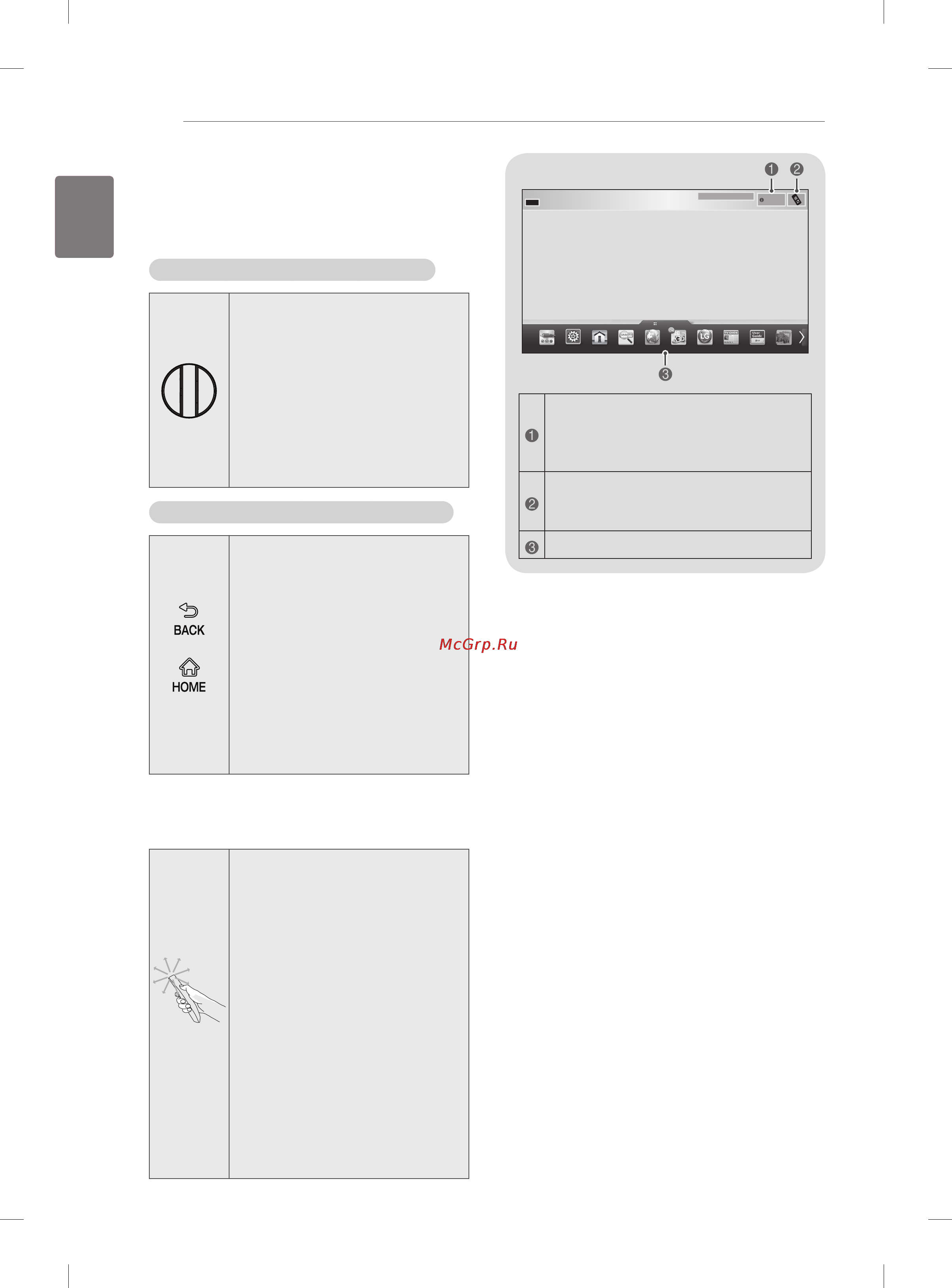 LG 55LM960V [32/146] How to use magic remote control
