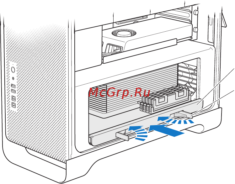Apple Mac Pro MD878RU/A [49/129] Установитенаместоблокпроцессора нажимаядотехпор показатворыневстанут