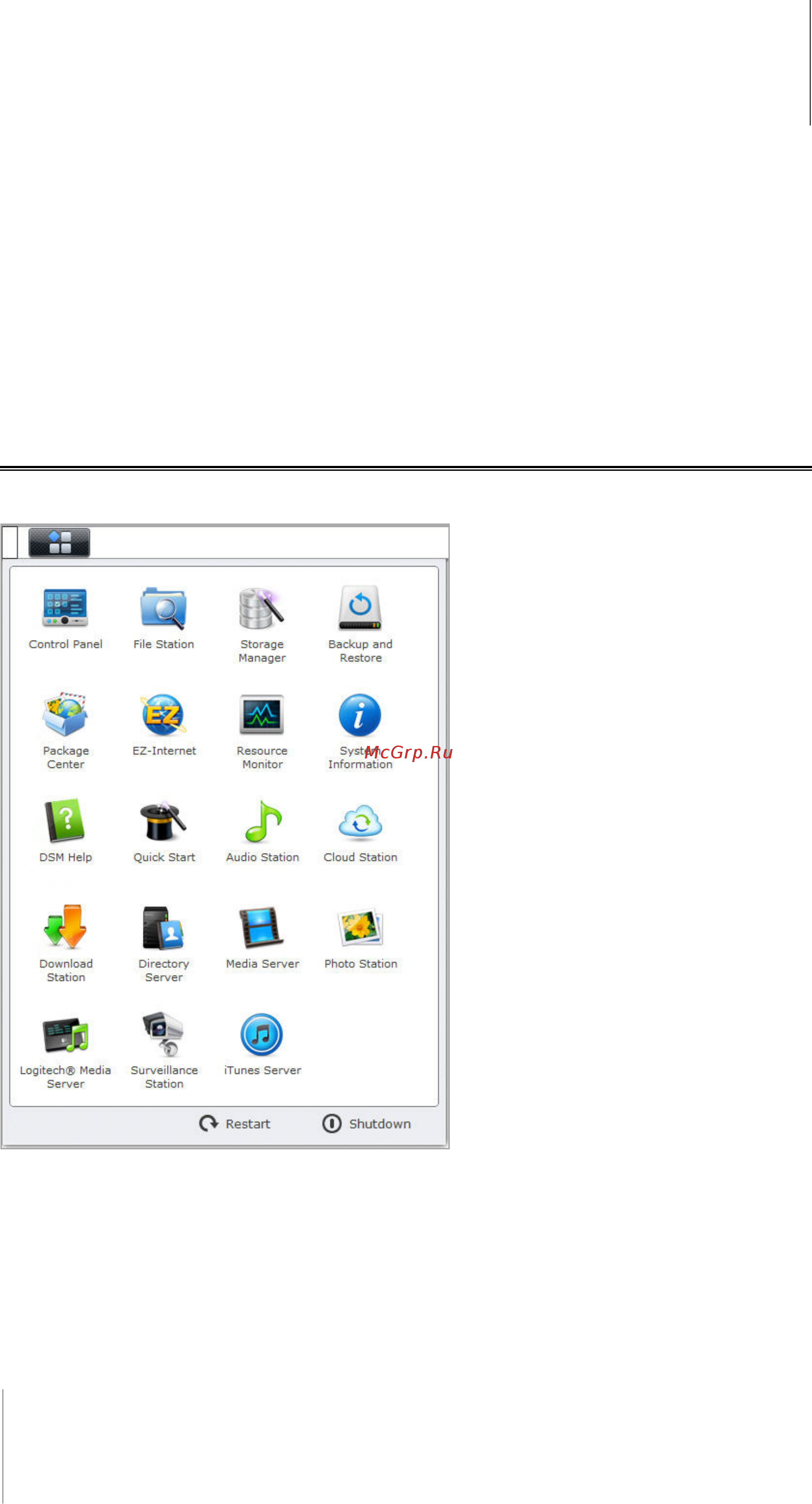 Synology DS213J [12/126] Глава 2 начало работы с synology diskstation manager