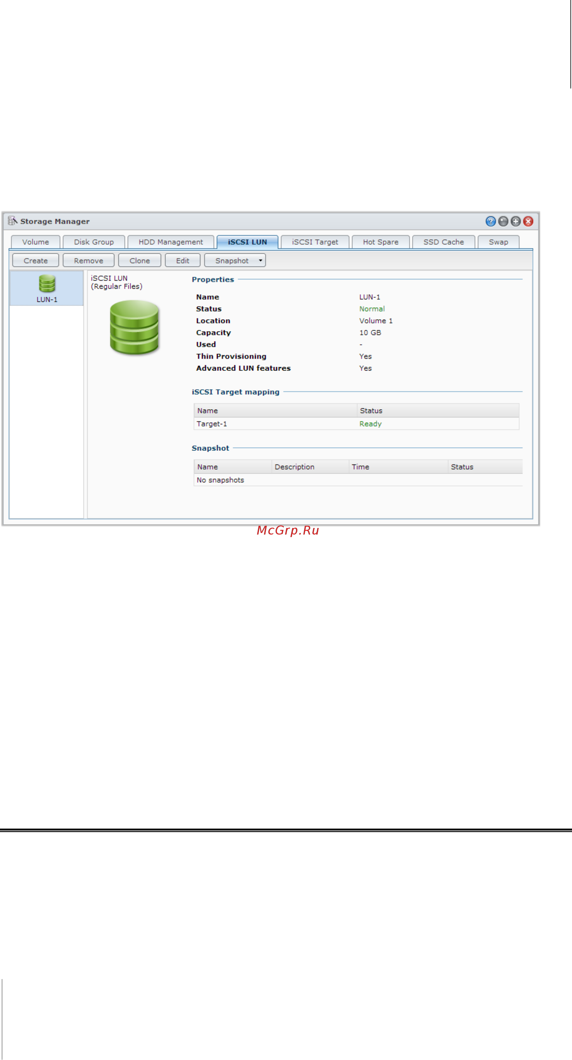 Synology DS213J [29/126] Управление жесткими дисками