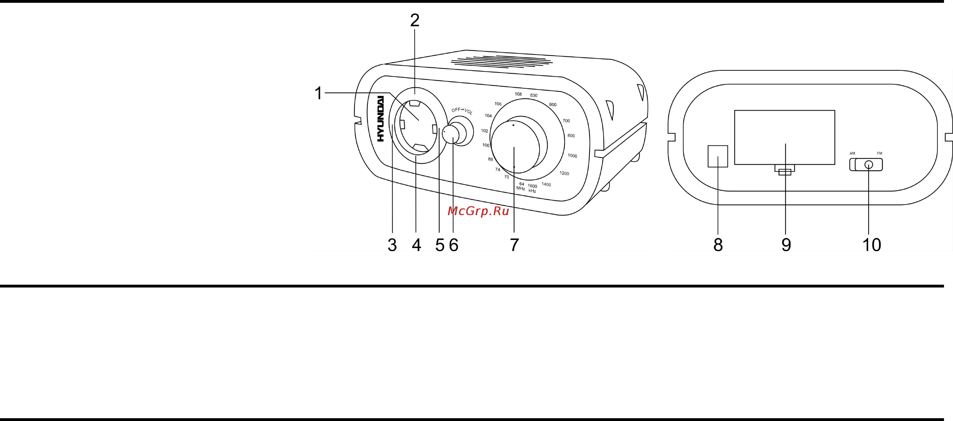 Hyundai H-1517 [2/7] Battery operation
