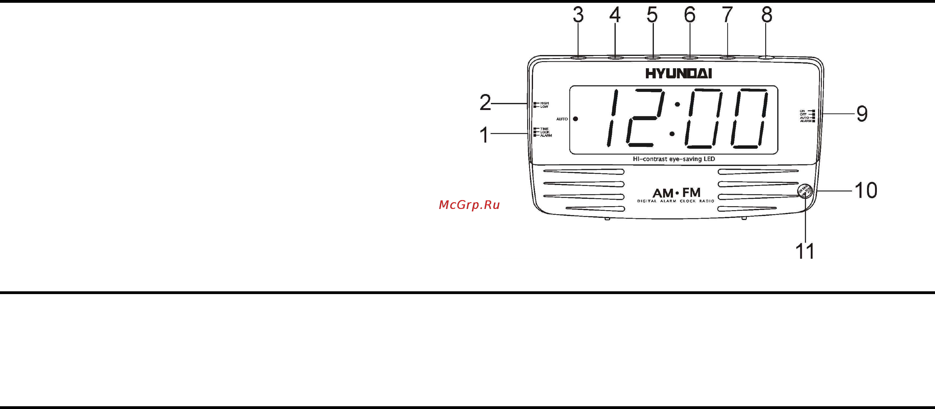Hyundai H-1505 [2/7] Battery operation