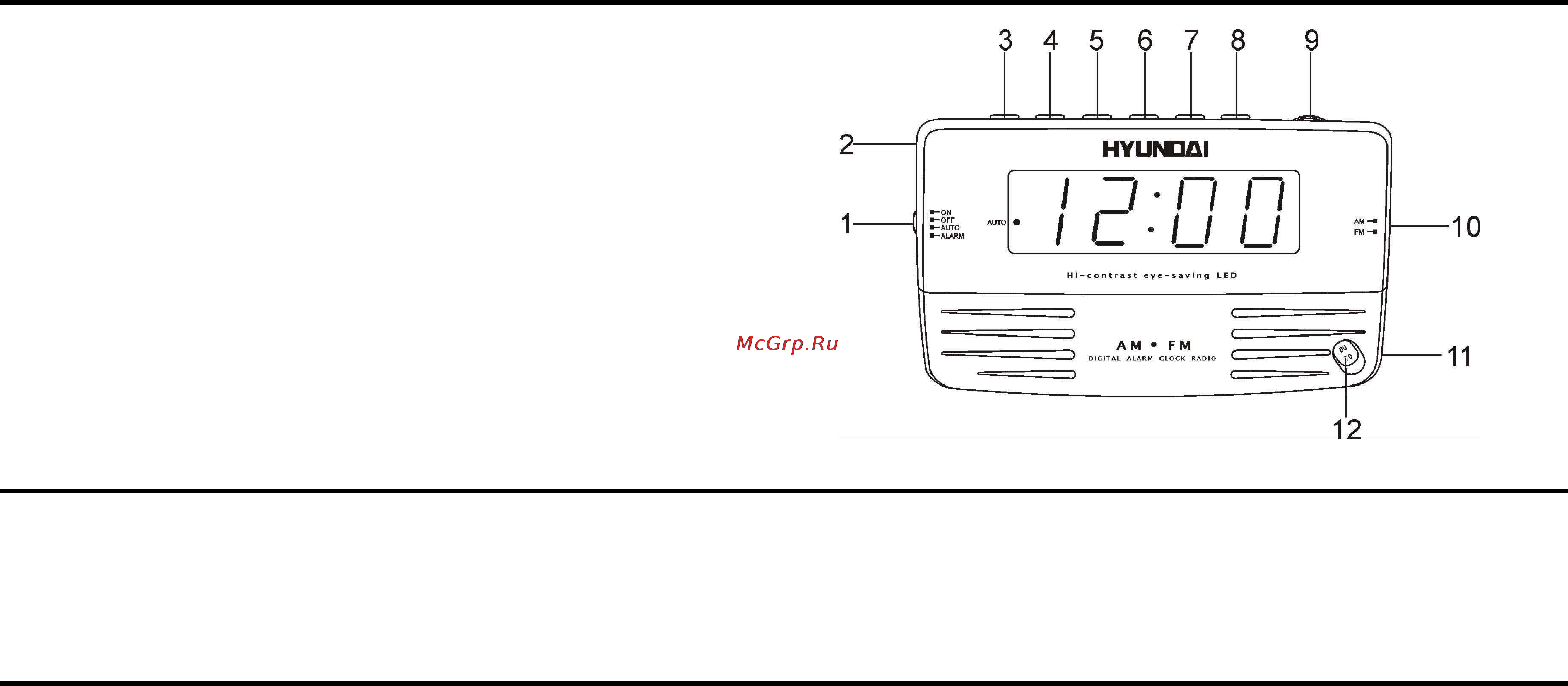 Hyundai H-1503 [2/7] Battery operation
