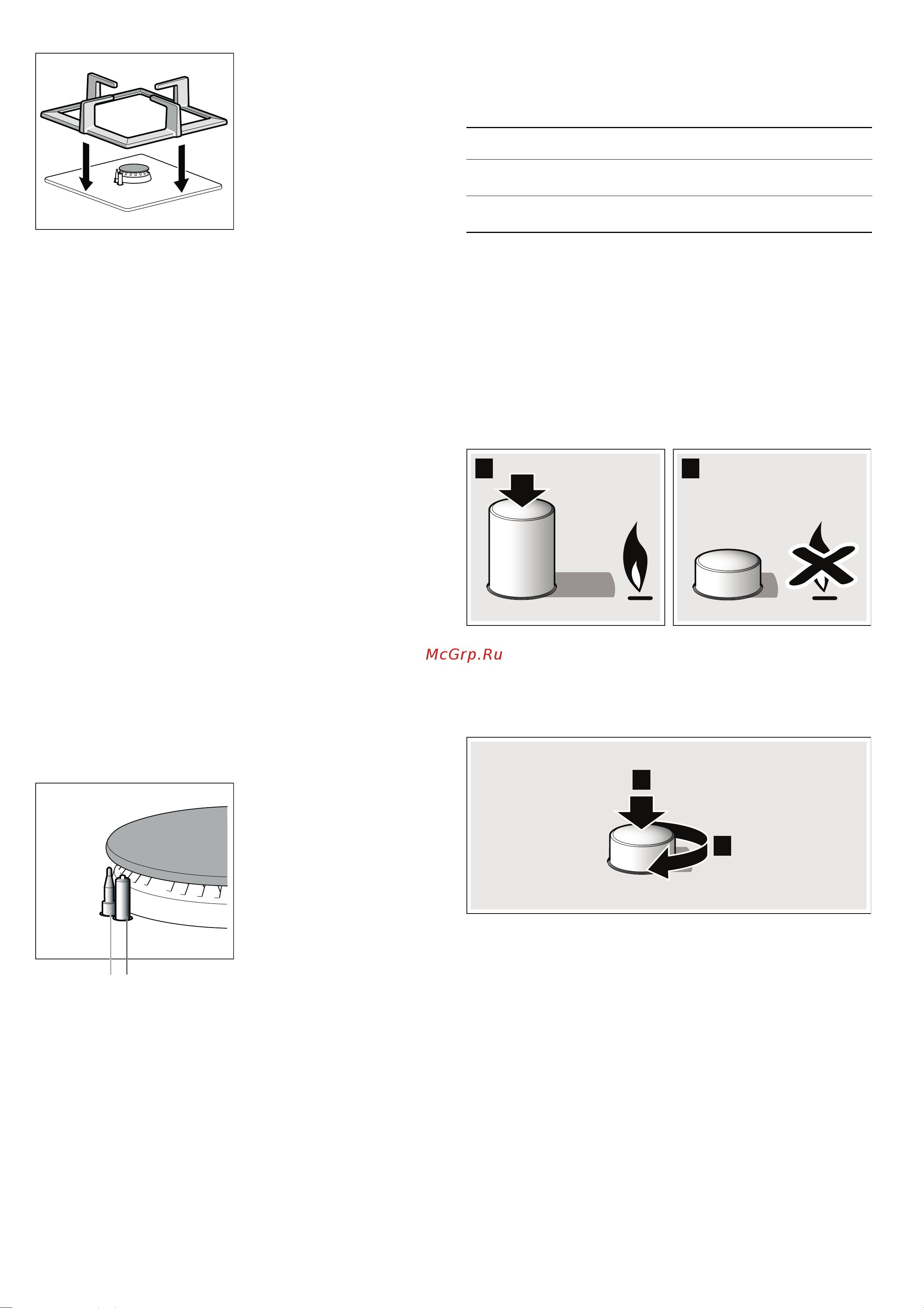 Bosch PPP616C91R [6/16] Автоматический поджиг