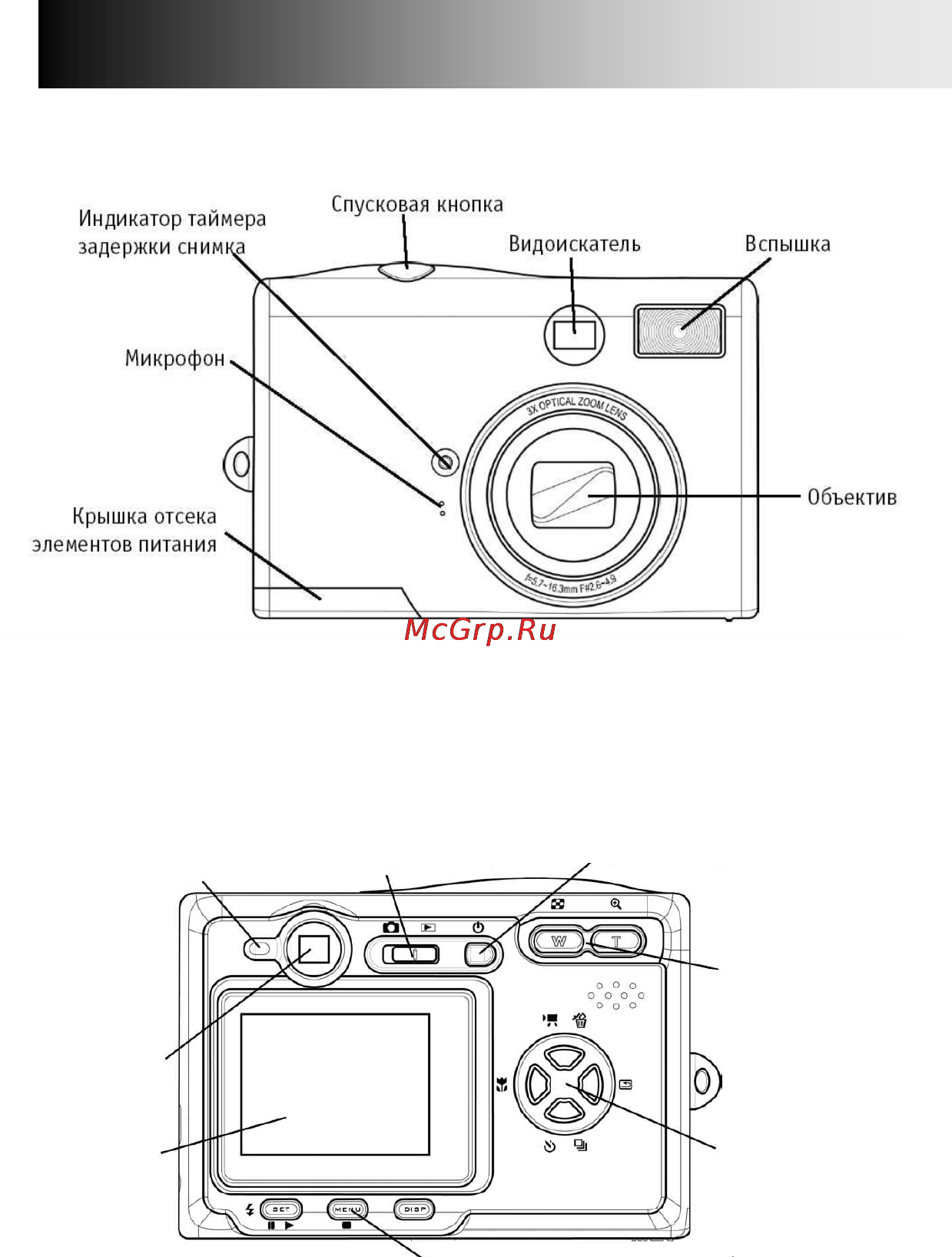 Hyundai VC-3010Z [6/43] Устройство фотокамеры