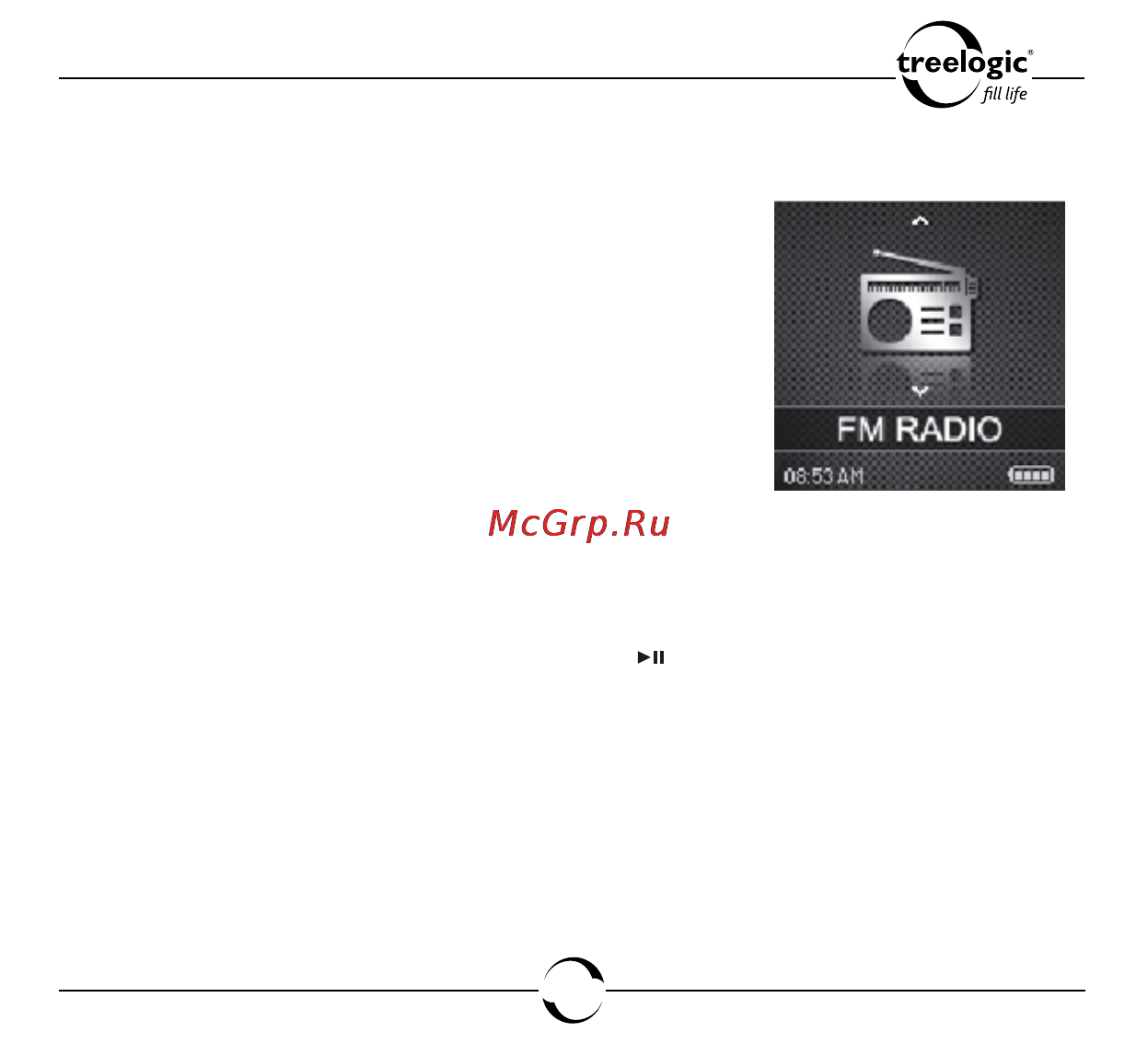 Treelogic TL-37X [58/90] Fm радио